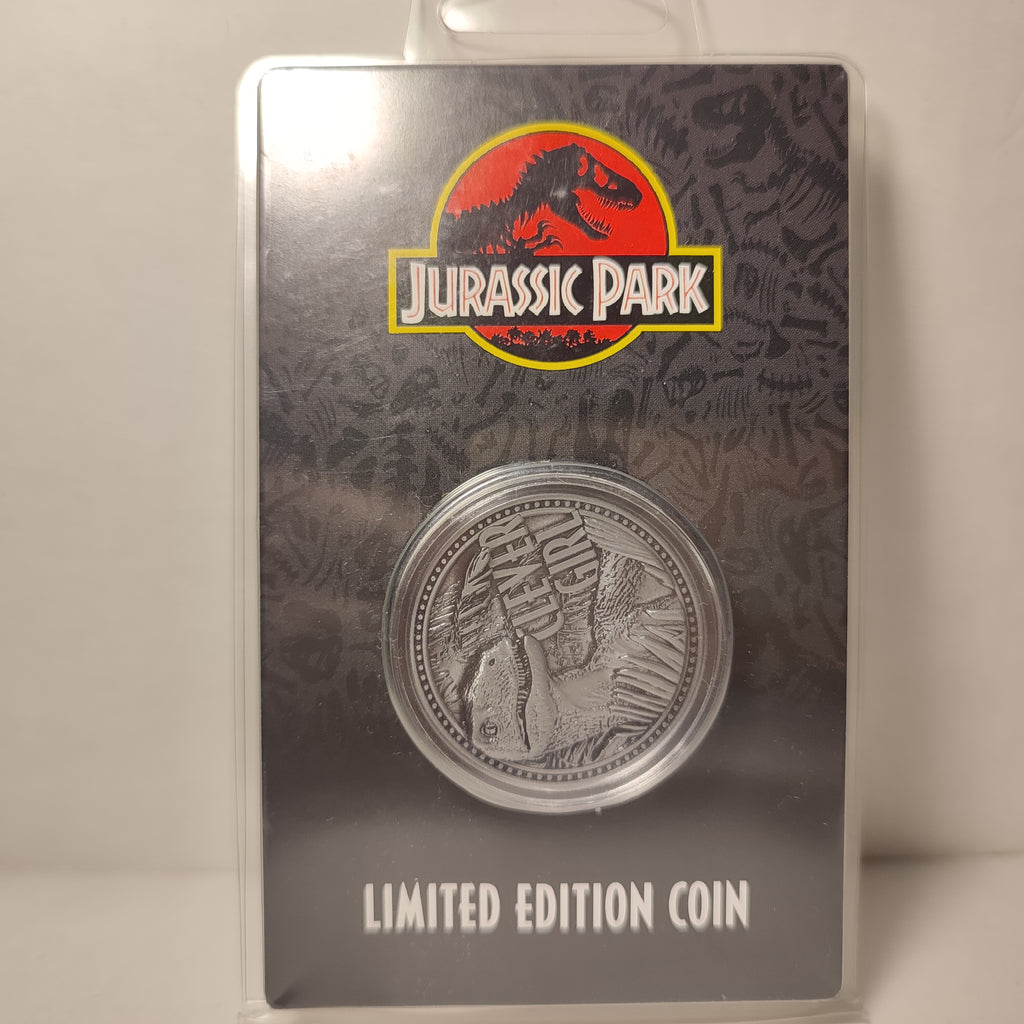Jurassic Park - Clever Girl Velociraptor Coin