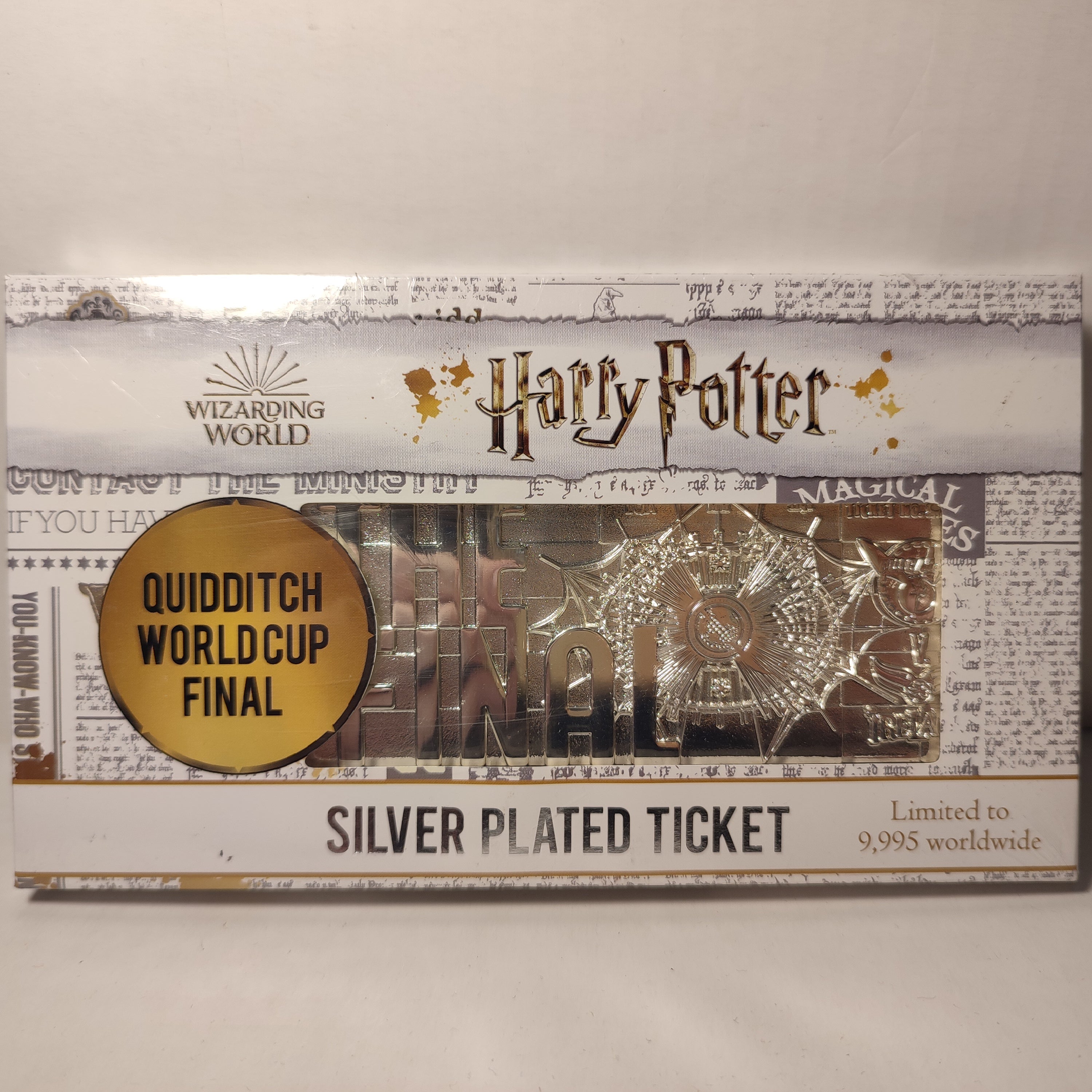 Harry Potter - Quidditch World Cup Ticket Limited Edition