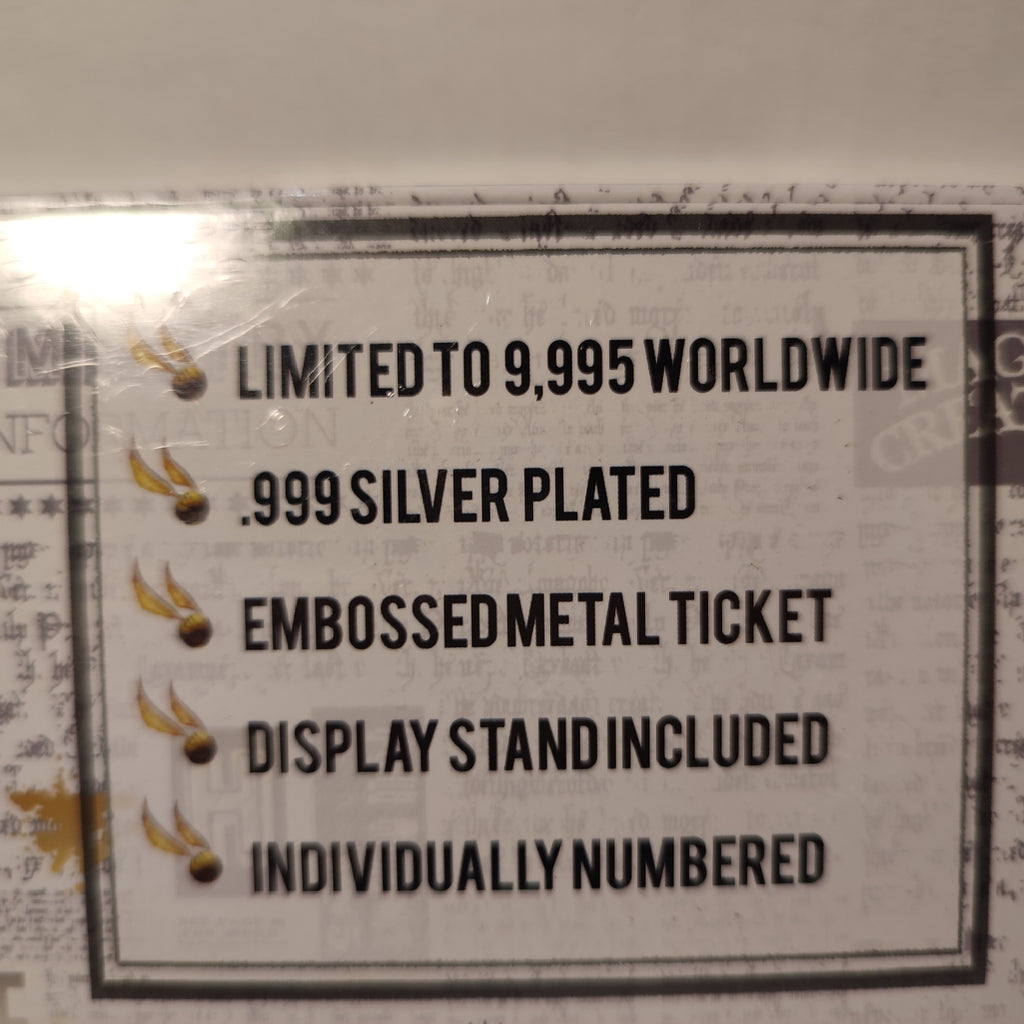 Harry Potter - Quidditch World Cup Ticket Limited Edition