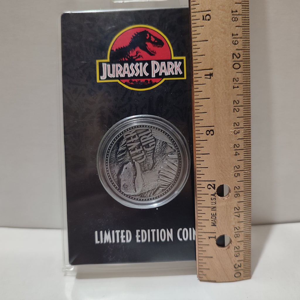 Jurassic Park - Clever Girl Velociraptor Coin
