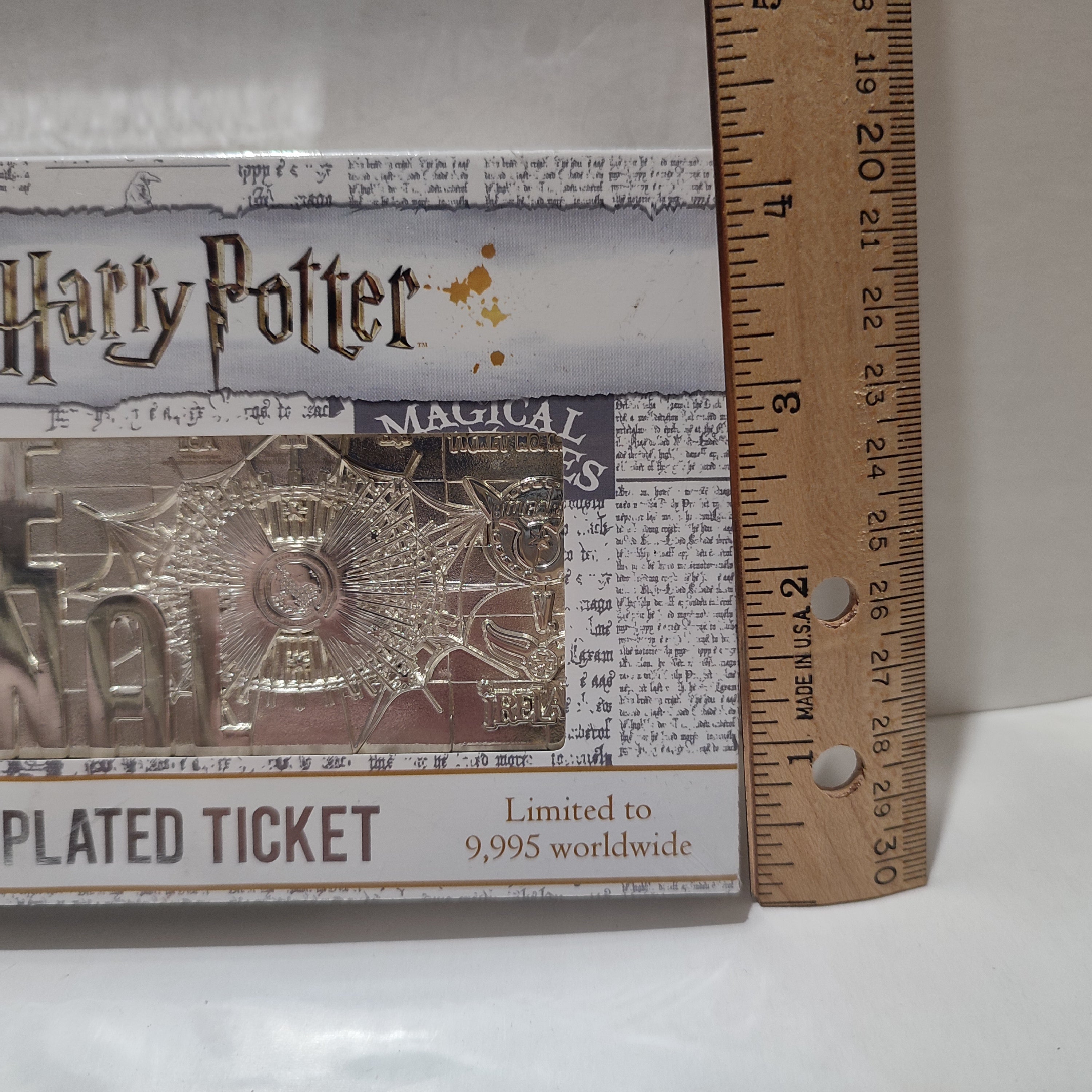 Harry Potter - Quidditch World Cup Ticket Limited Edition