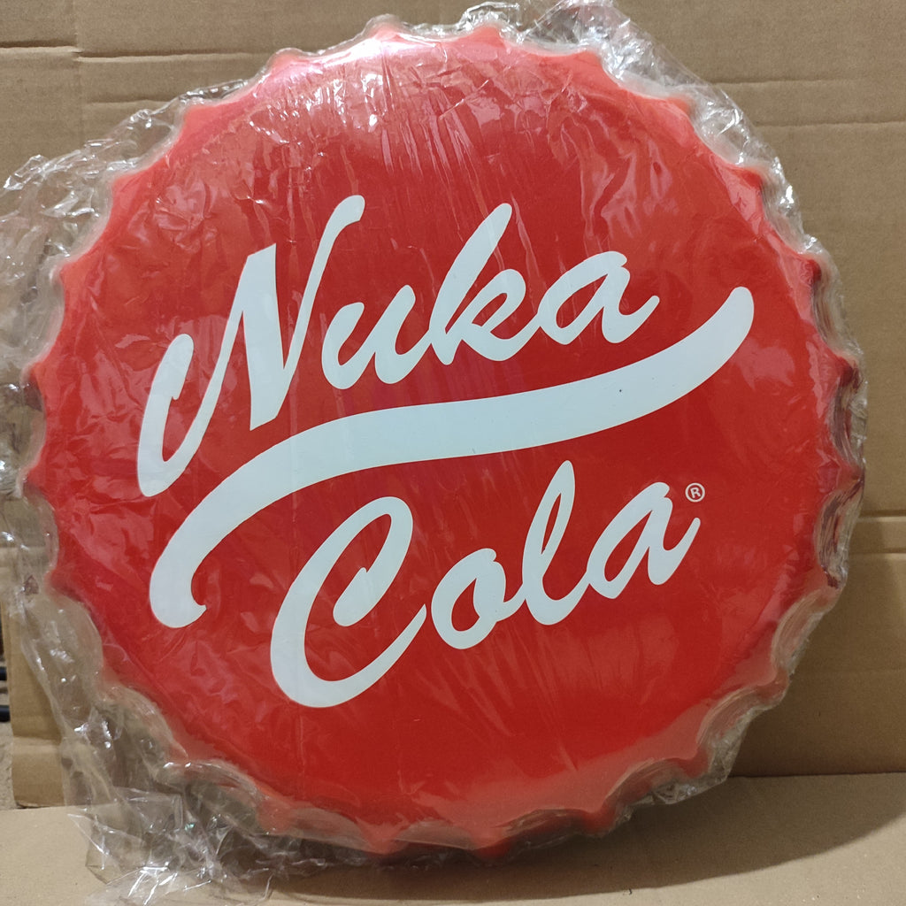 Falout - Nuka Cola Bottle Cap Metal Sign