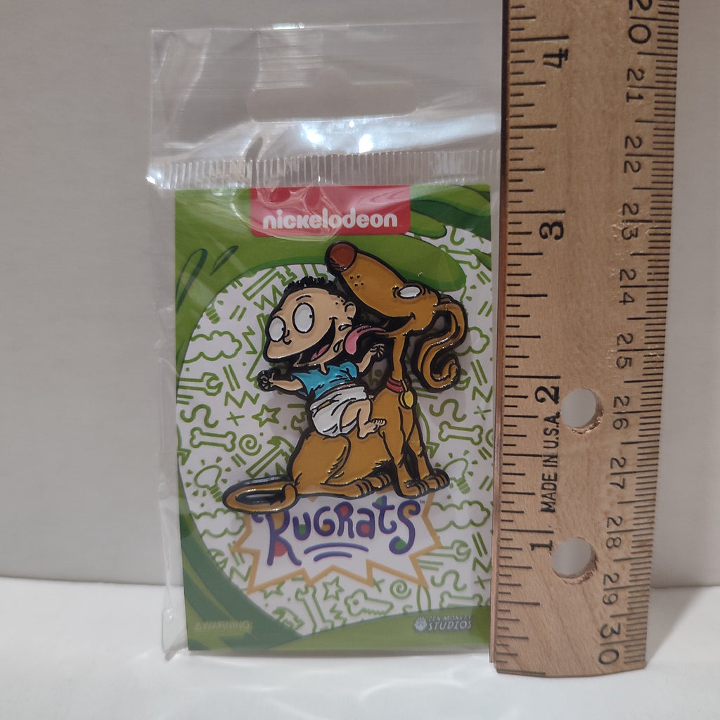 Rugrats - Tommy & Spike Enamel Pin