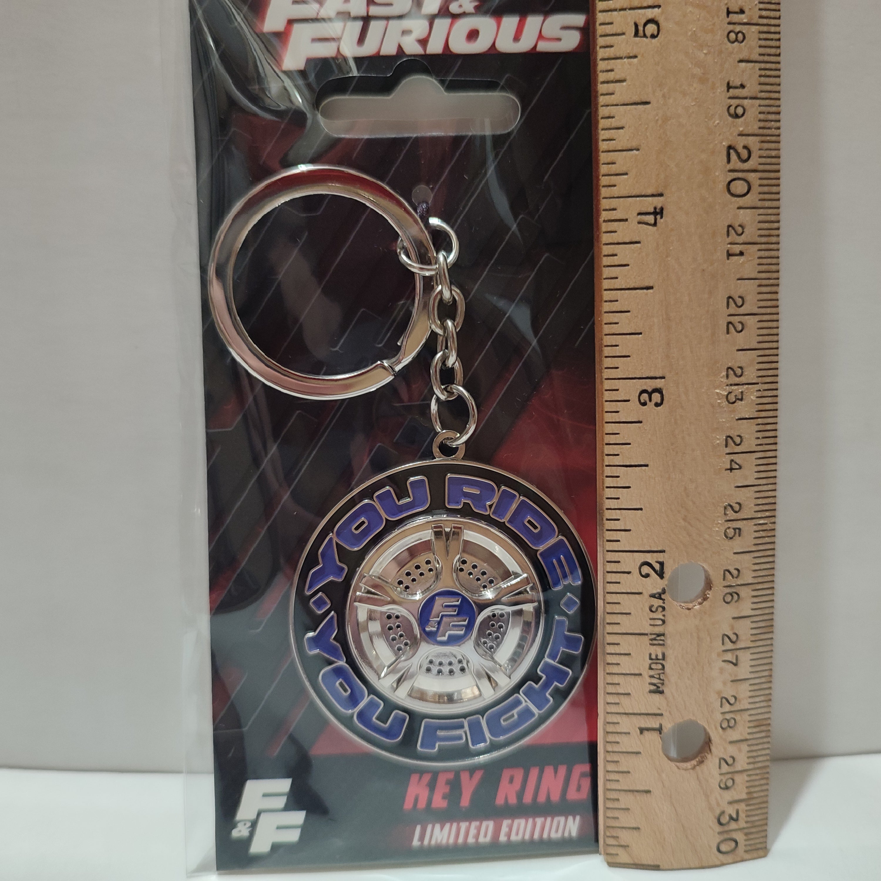 Fast & Furious - You Ride You Fight Limited Edition Keychain