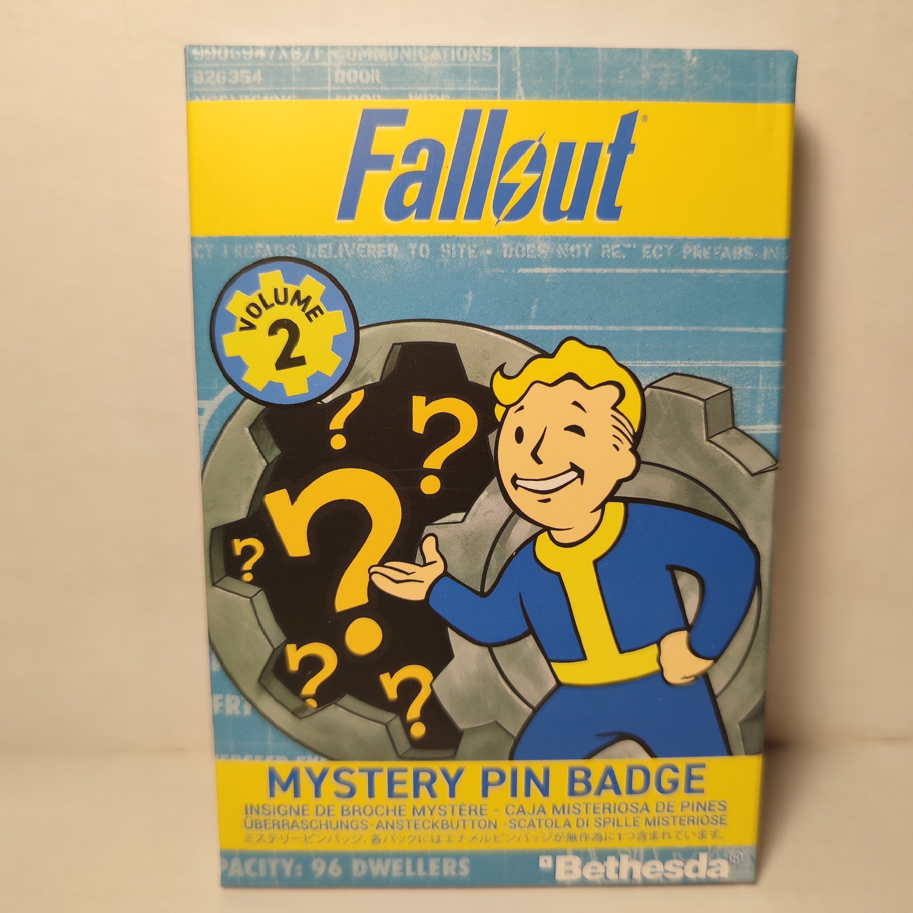 Fallout - Mystery Pin Badge Series 2 Box (1 Random Pin)