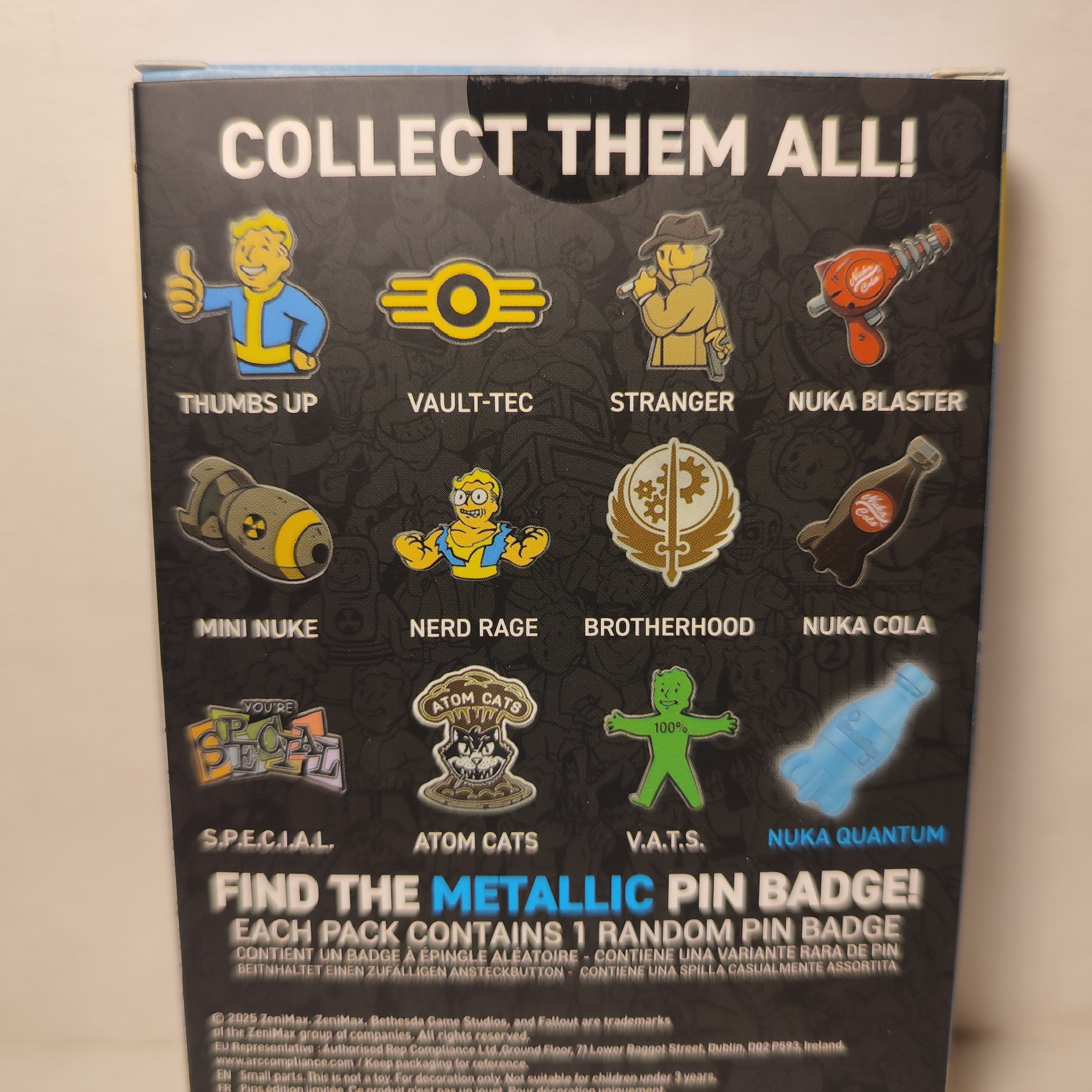 Fallout - Mystery Pin Badge Series 2 Box (1 Random Pin)