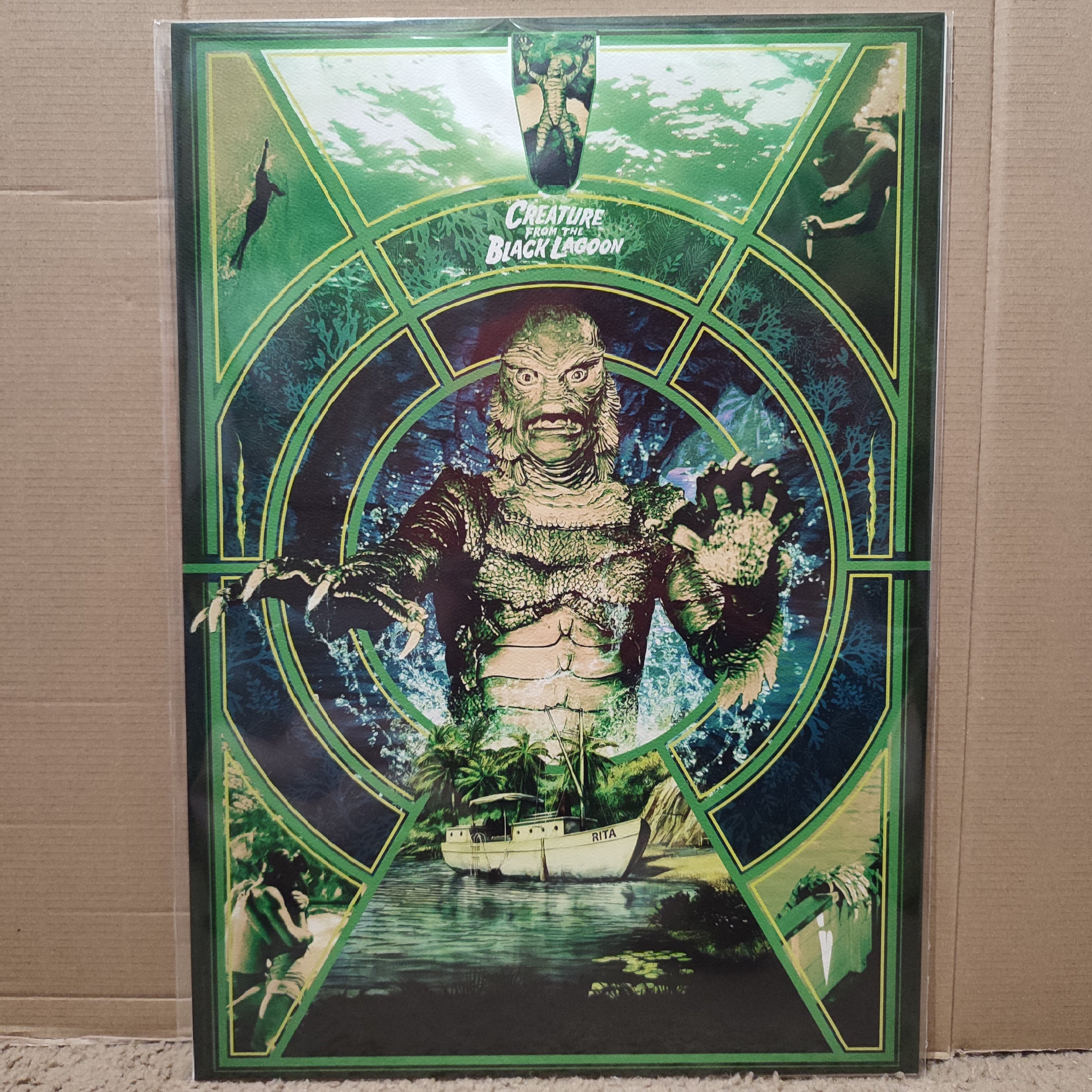 Universal Monsters - Creature From The Black Lagoon Art Print