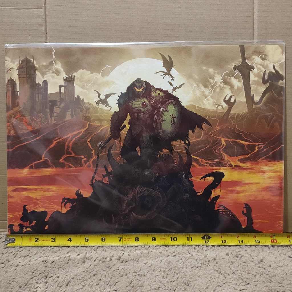 Doom The Dark Ages - Slayer Limited Edition Art Print