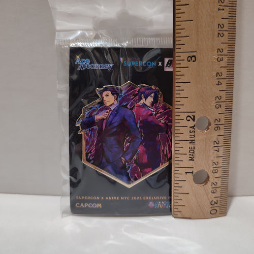 Ace Attorney - Back To Back Painterly Series Pin