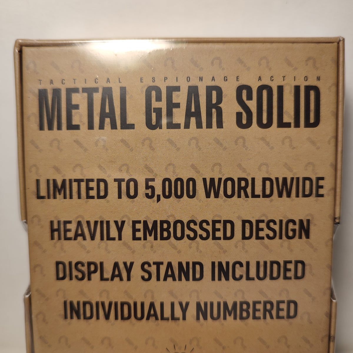 Metal Gear Solid - Raiden Ingot