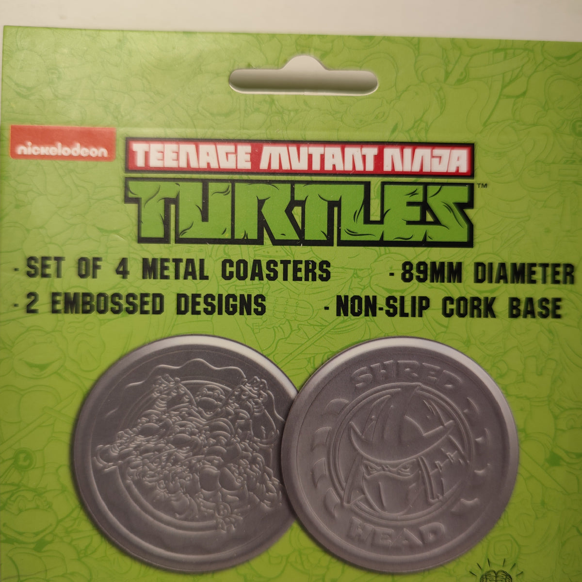 TMNT - Metal Coasters Set Of 4