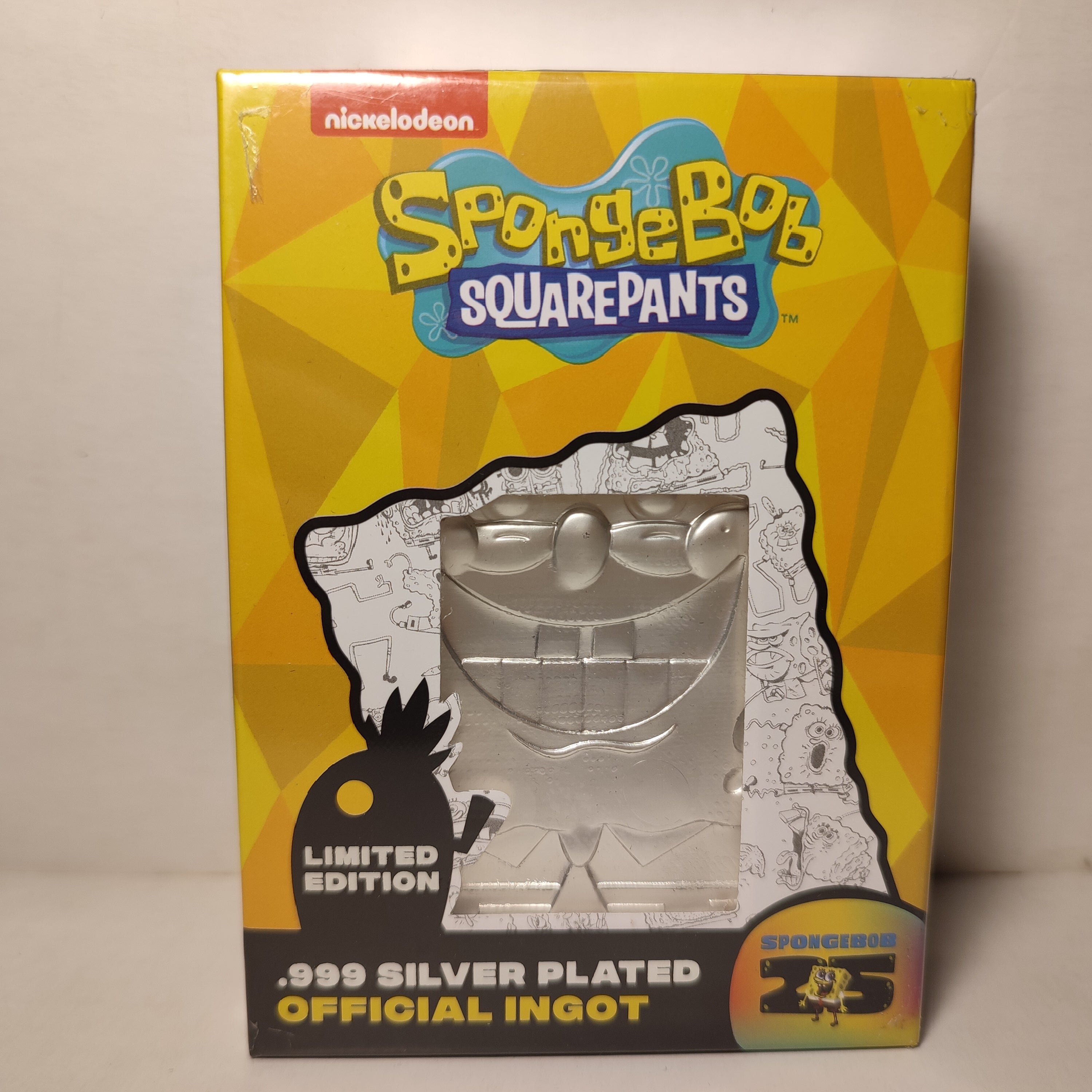 Spongebob Squarepants - .999 Plated Ingot