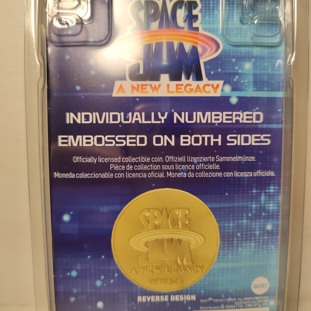 Looney Tunes - Space Jam Metal Coin