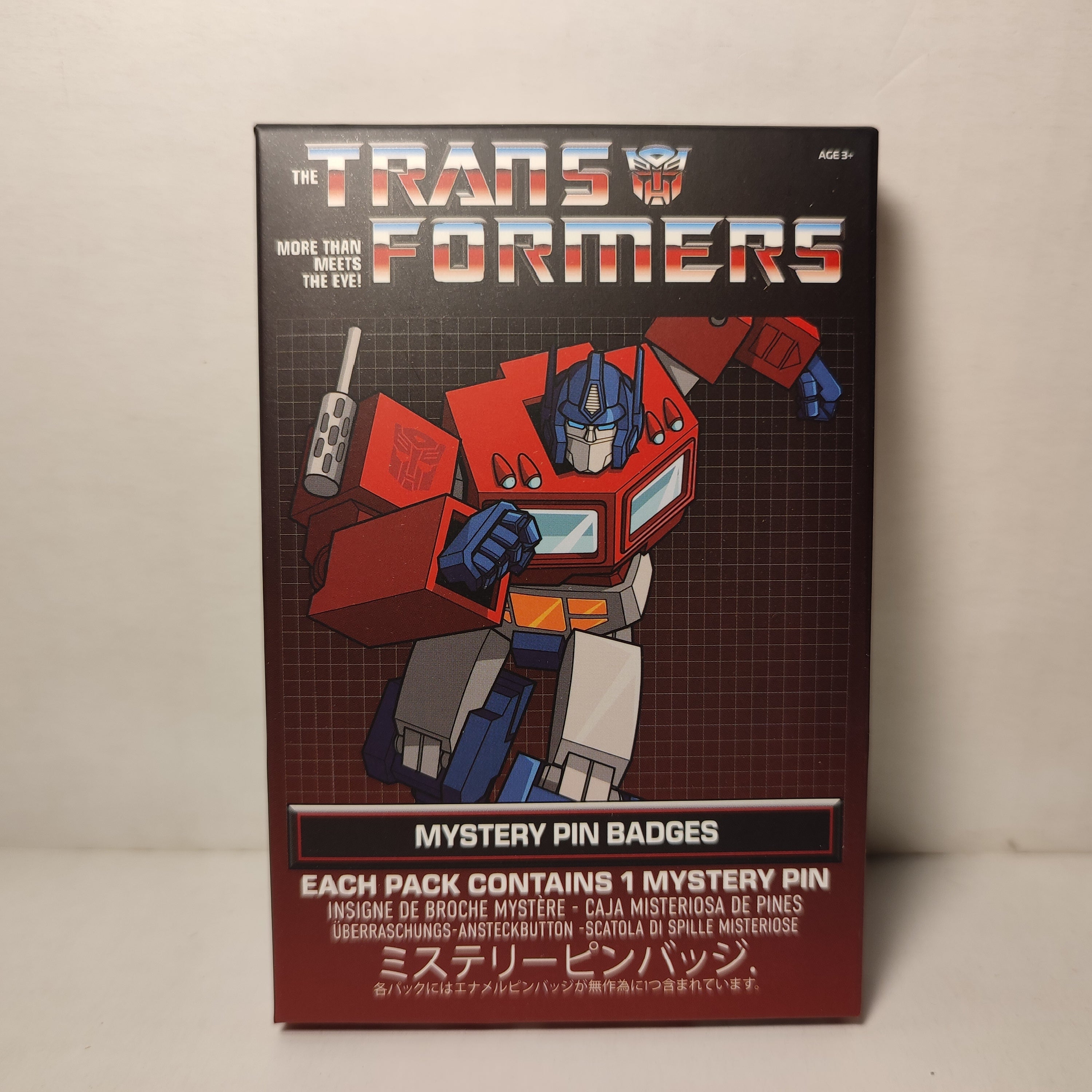 Transformers - Mystery Pin Badge Series Box (1 Random Pin)