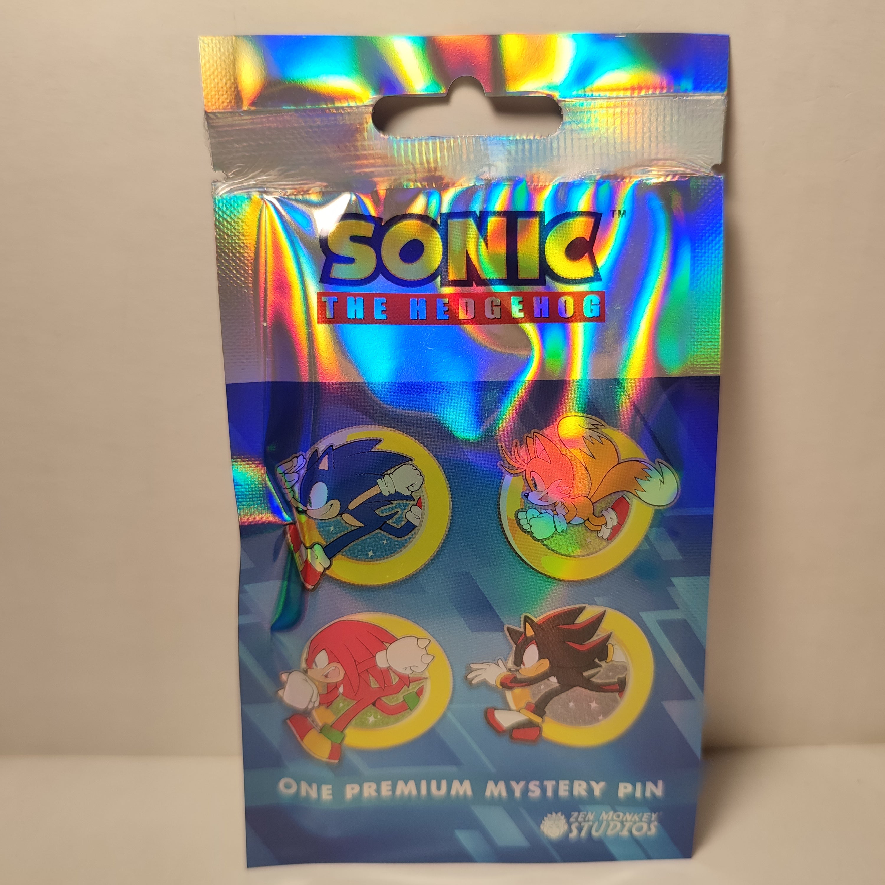 Sonic The Hedgehog - Character Ring Blind Bag Series Mystery Pin