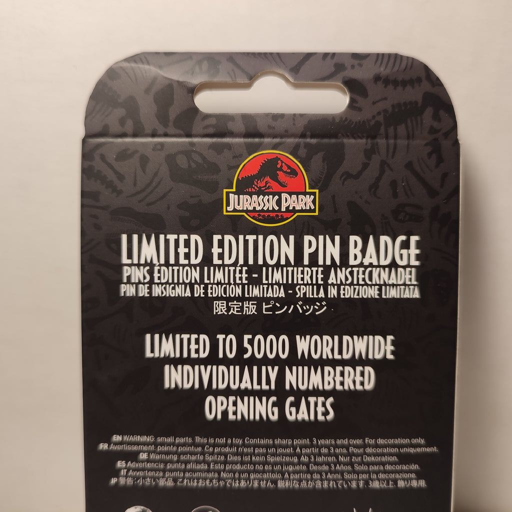 Jurassic Park - Welcome Gates Limited Edition Hinged Pin