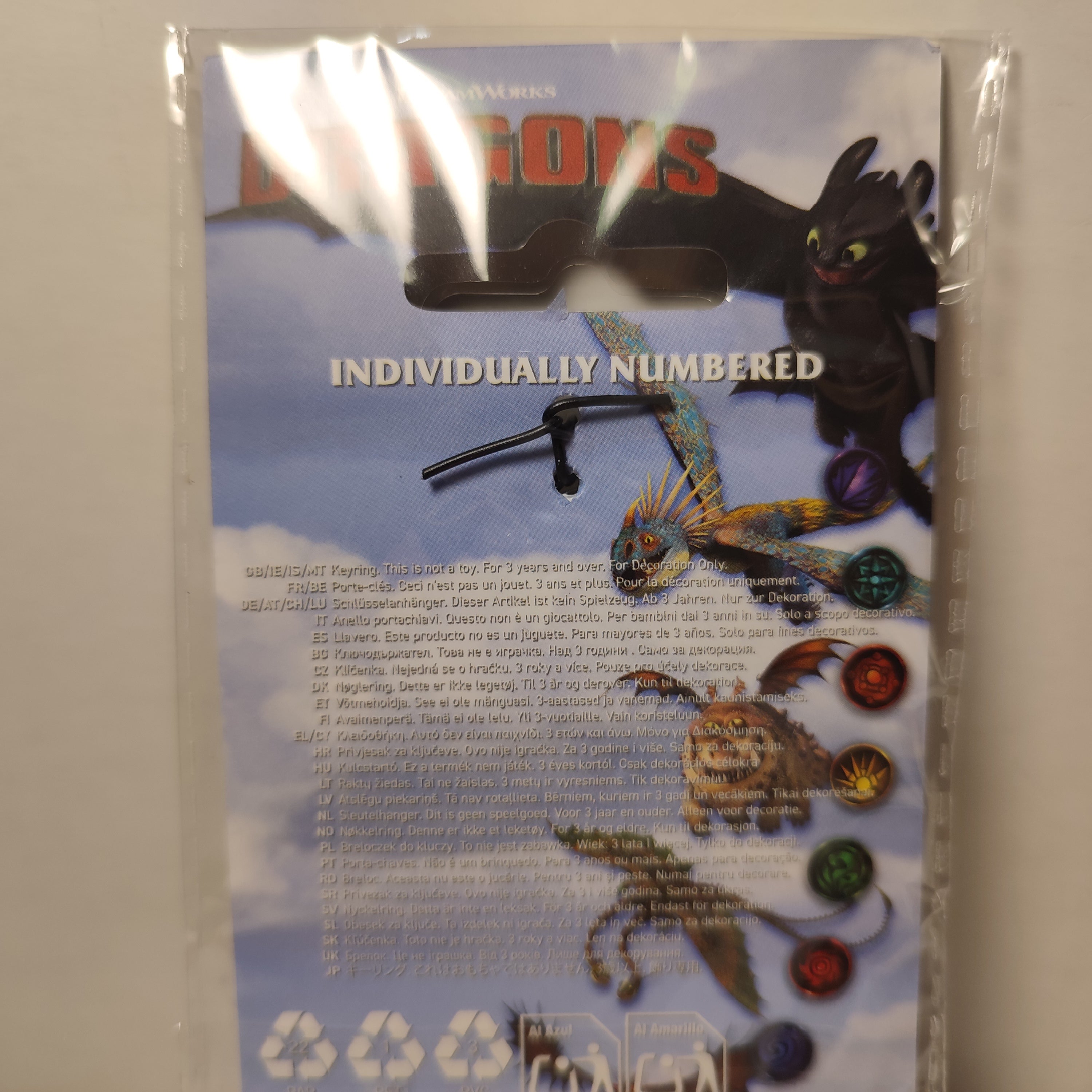 How To Train Your Dragon - Night Fury Limited Edition Keychain