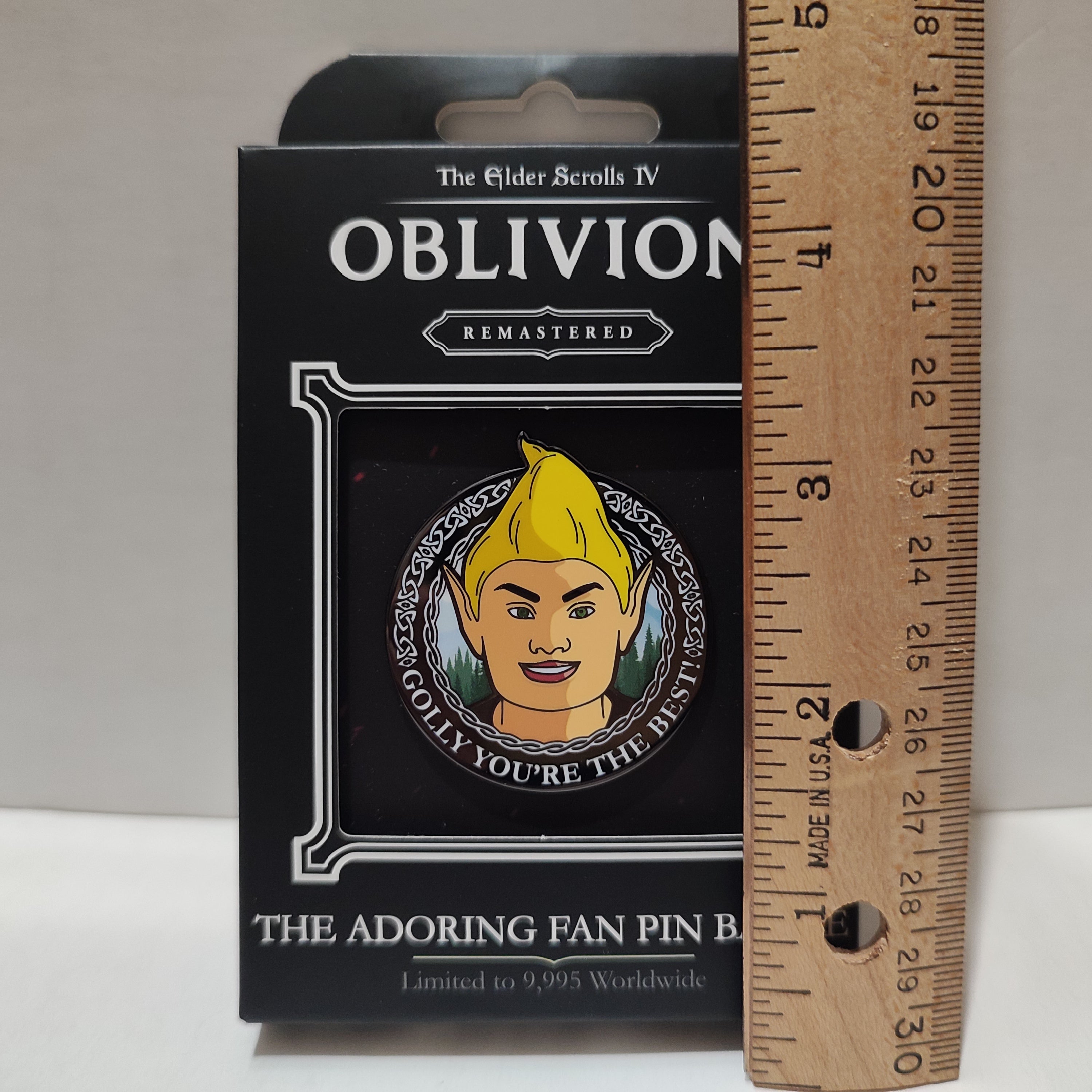 Elder Scrolls Oblivion - Adoring Fan Limited Edition Pin