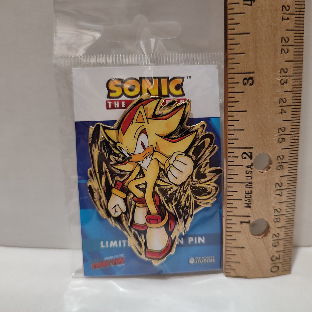 Sonic The Hedgehog - Super Shadow Painterly Pin