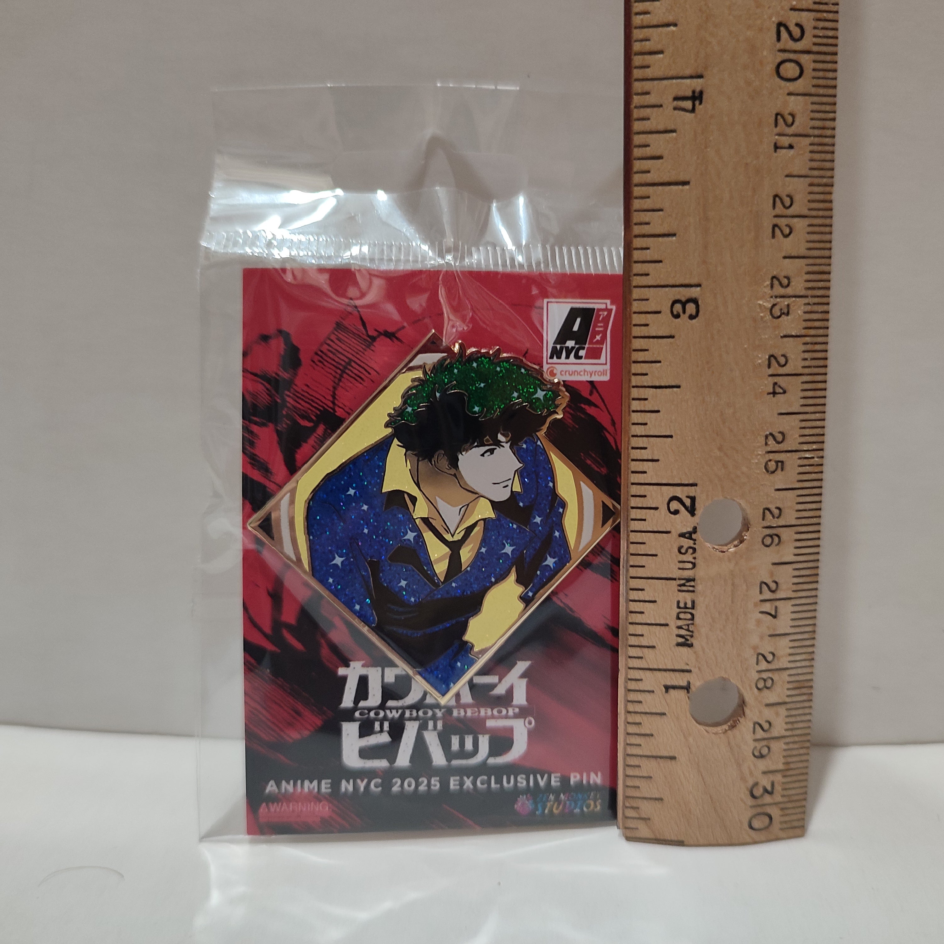 Cowboy Bebop - Spike Spiegel Sparkle Series Pin