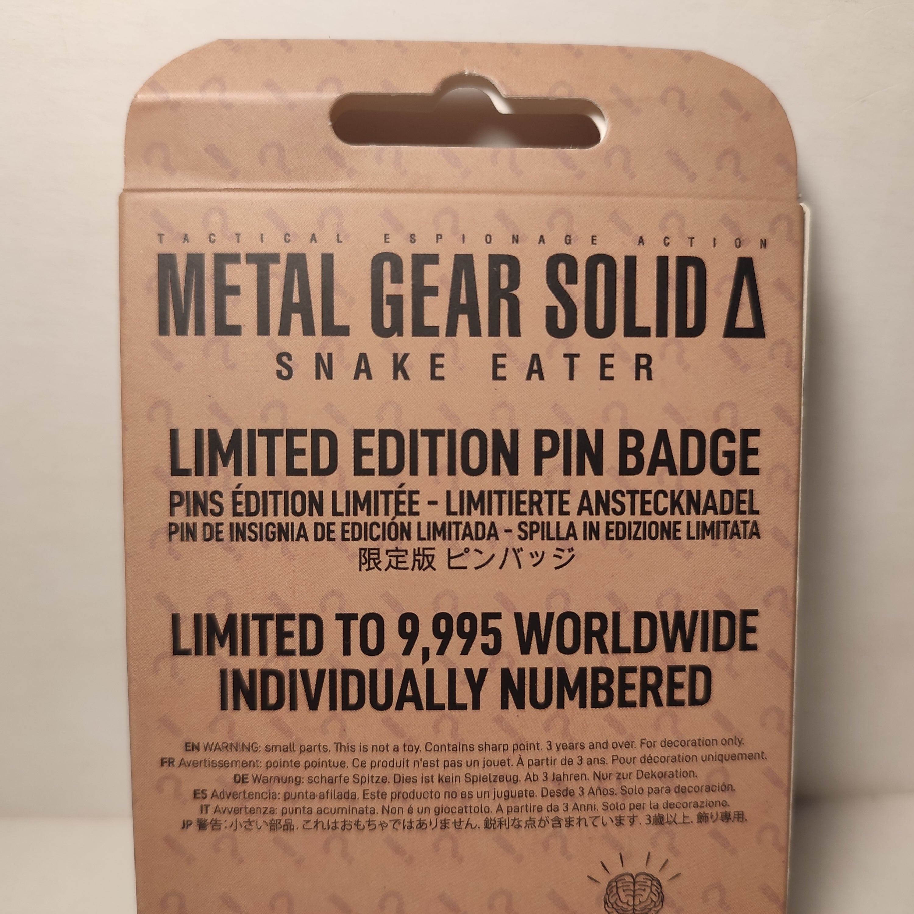 Metal Gear Solid - Foxhound Delta Limited Edition Pin