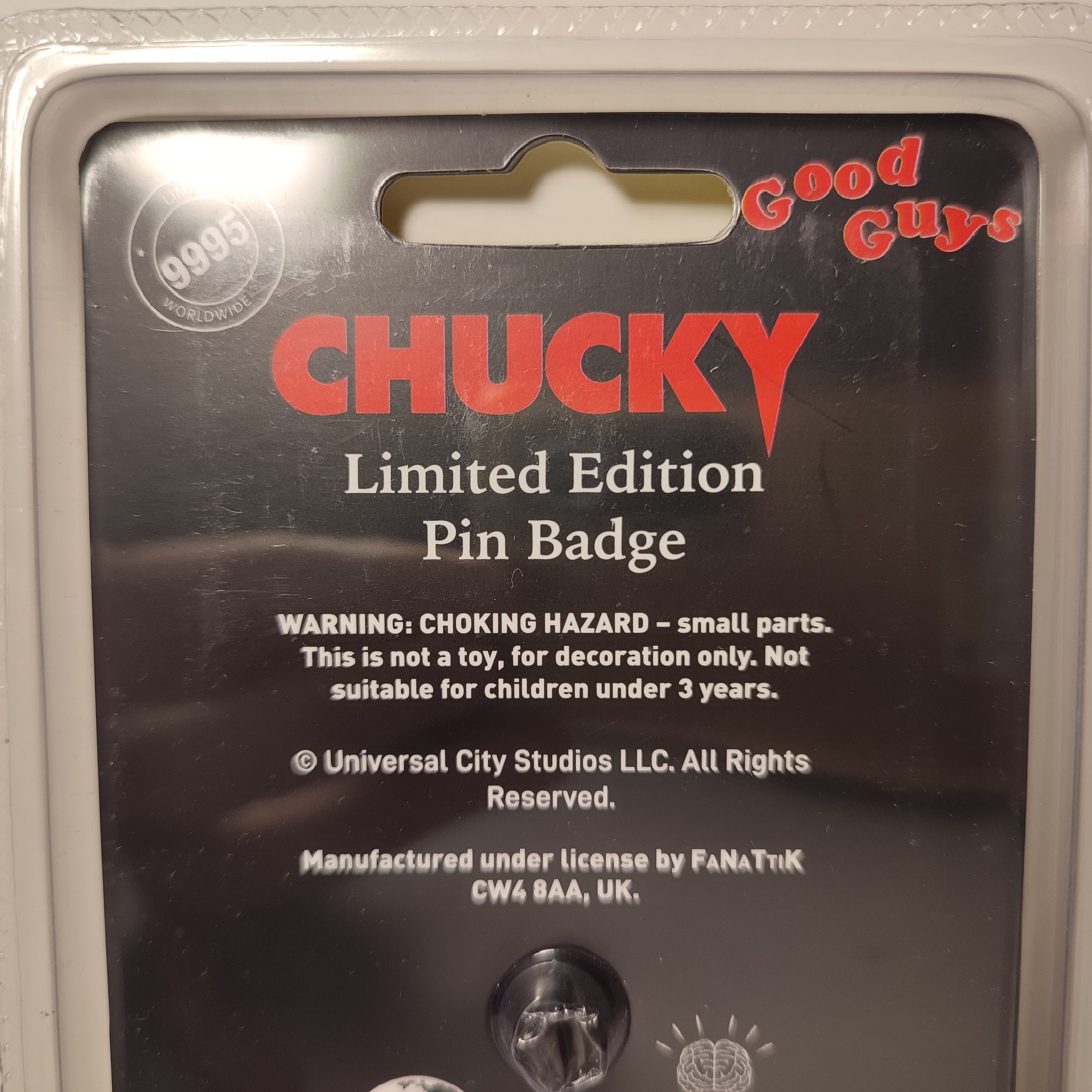 Chucky - Limited Edition Pin Badge