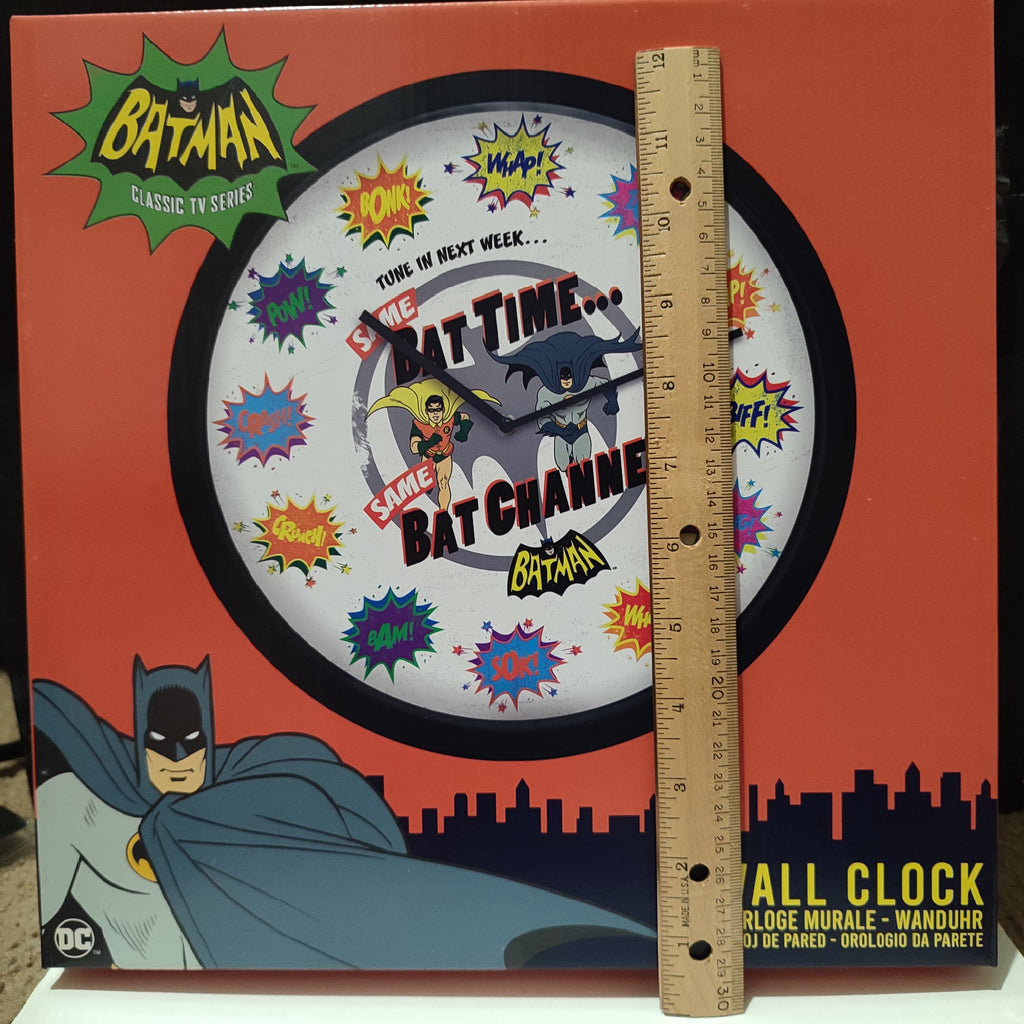 Batman - Bat Time Wall Clock