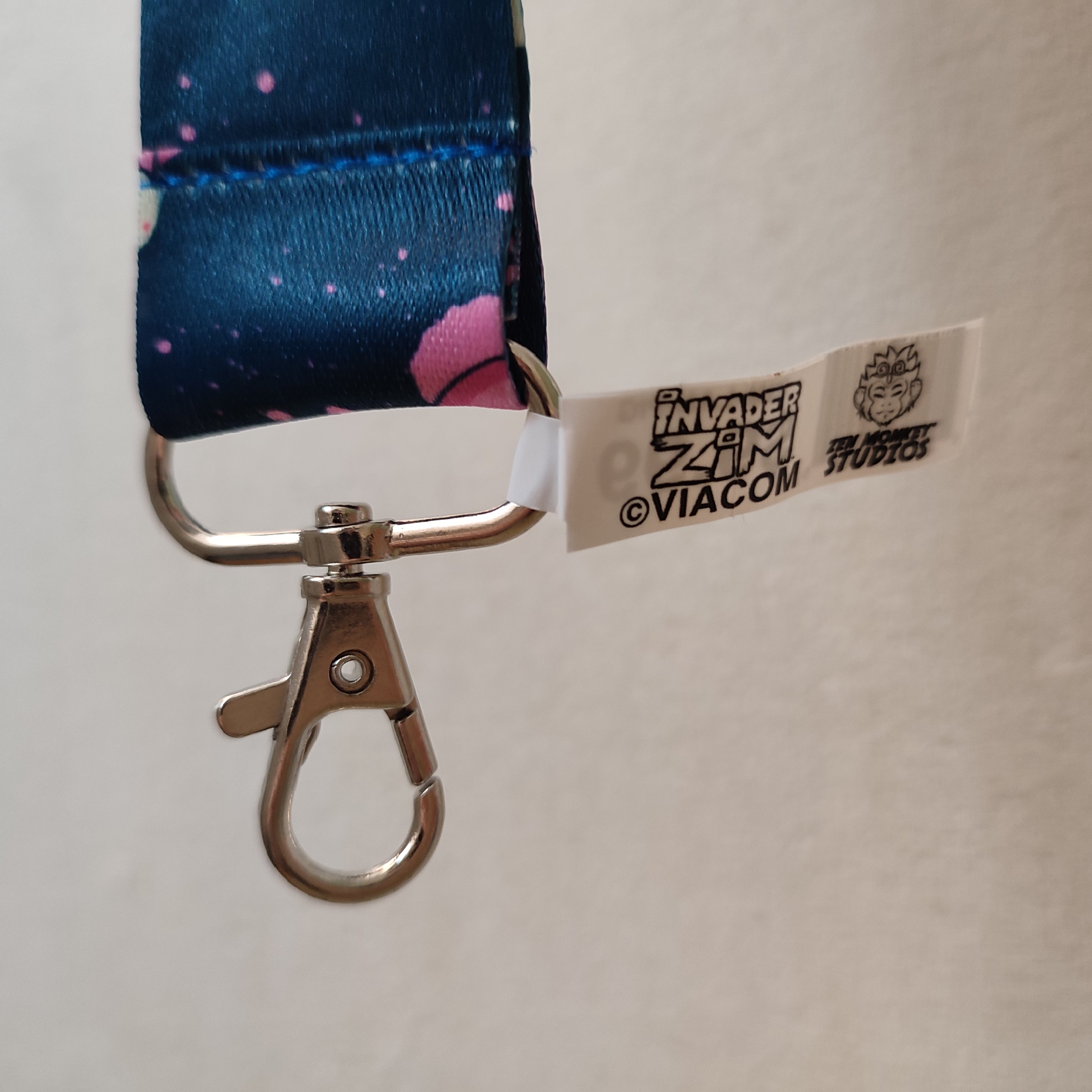 Invader Zim - Gir On Pig Lanyard