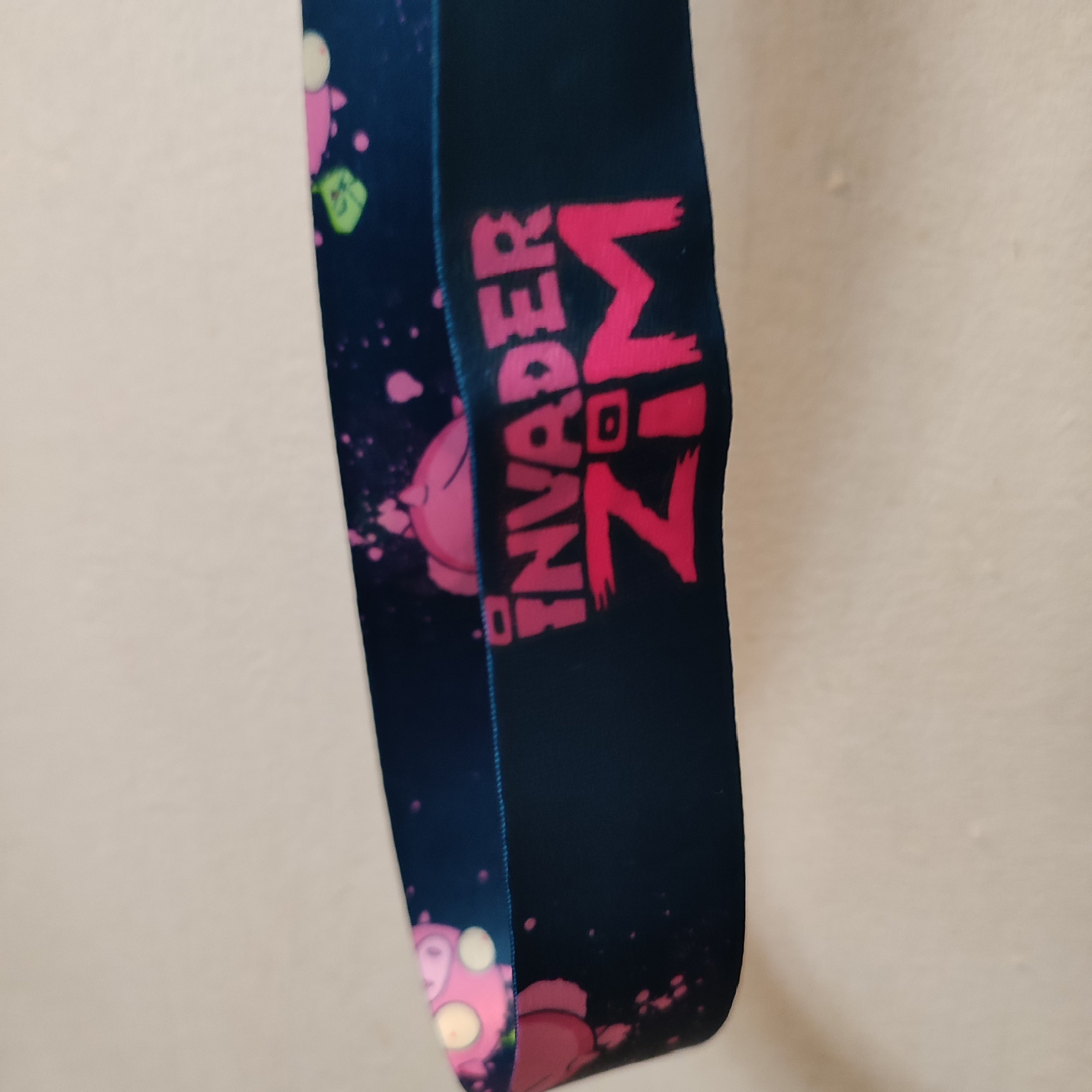 Invader Zim - Gir On Pig Lanyard