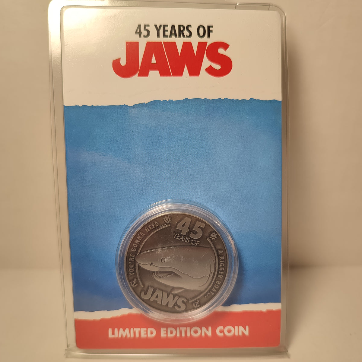 Jaws - 45th Anniversary Limited Edition Coin