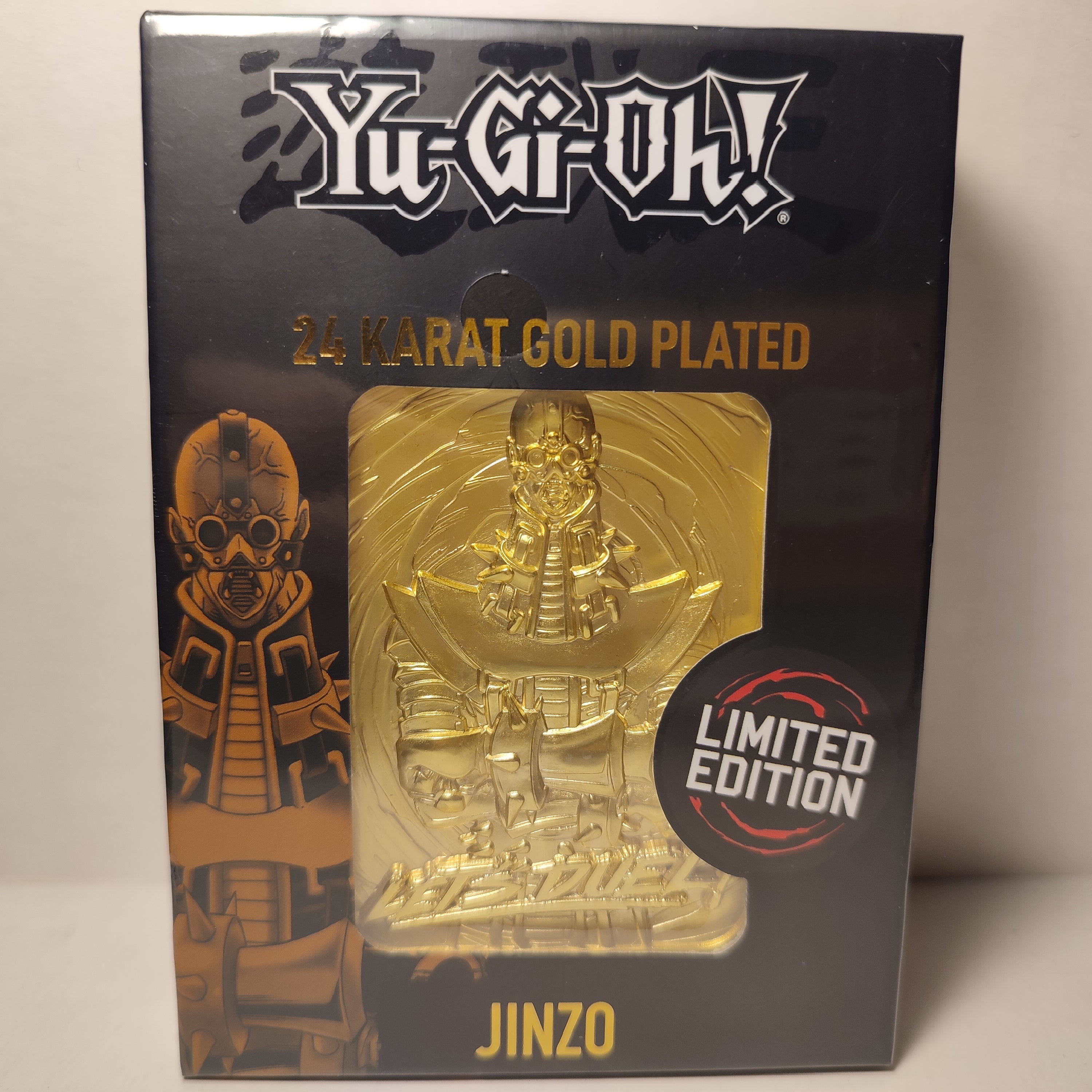 Yu-Gi-Oh! - Jinzo 24k Gold Plated Ingot