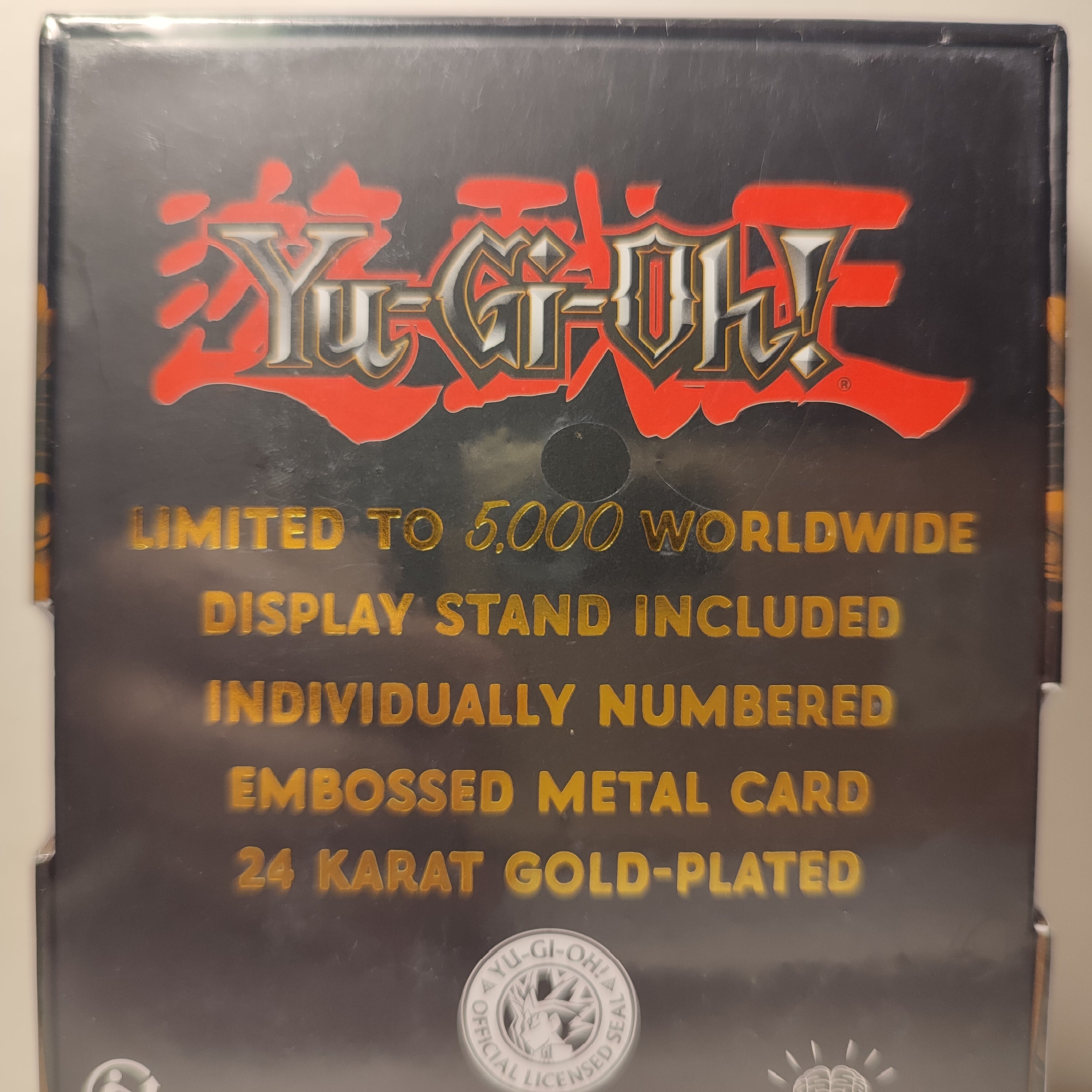 Yu-Gi-Oh! - Jinzo 24k Gold Plated Ingot
