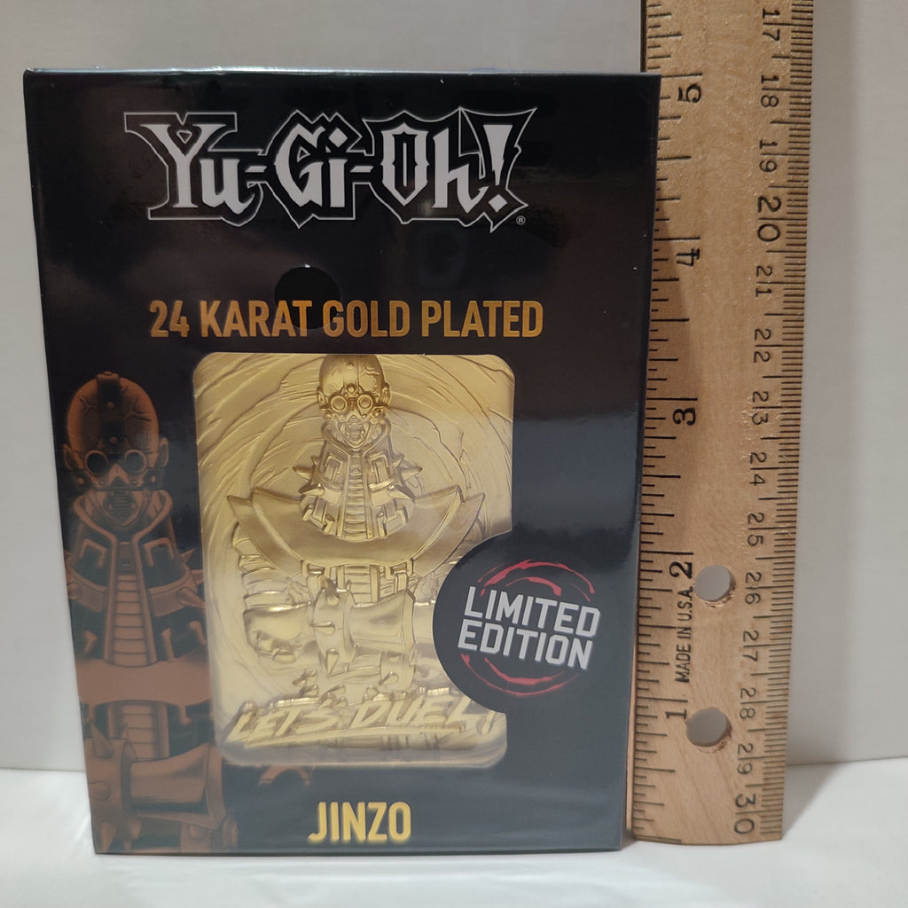 Yu-Gi-Oh! - Jinzo 24k Gold Plated Ingot