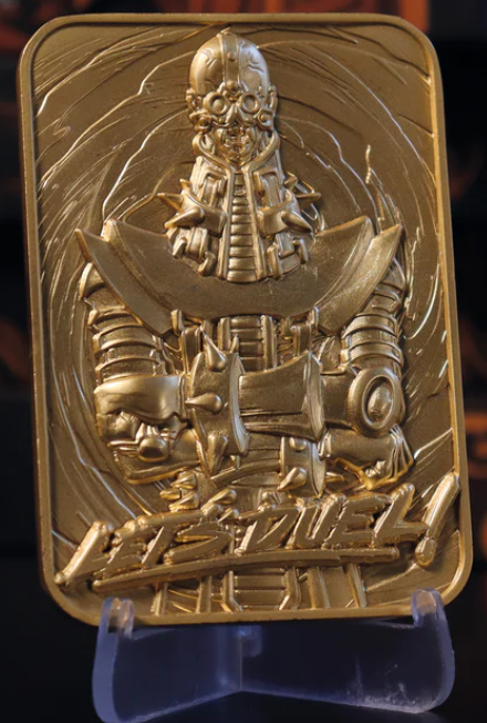 Yu-Gi-Oh! - Jinzo 24k Gold Plated Ingot