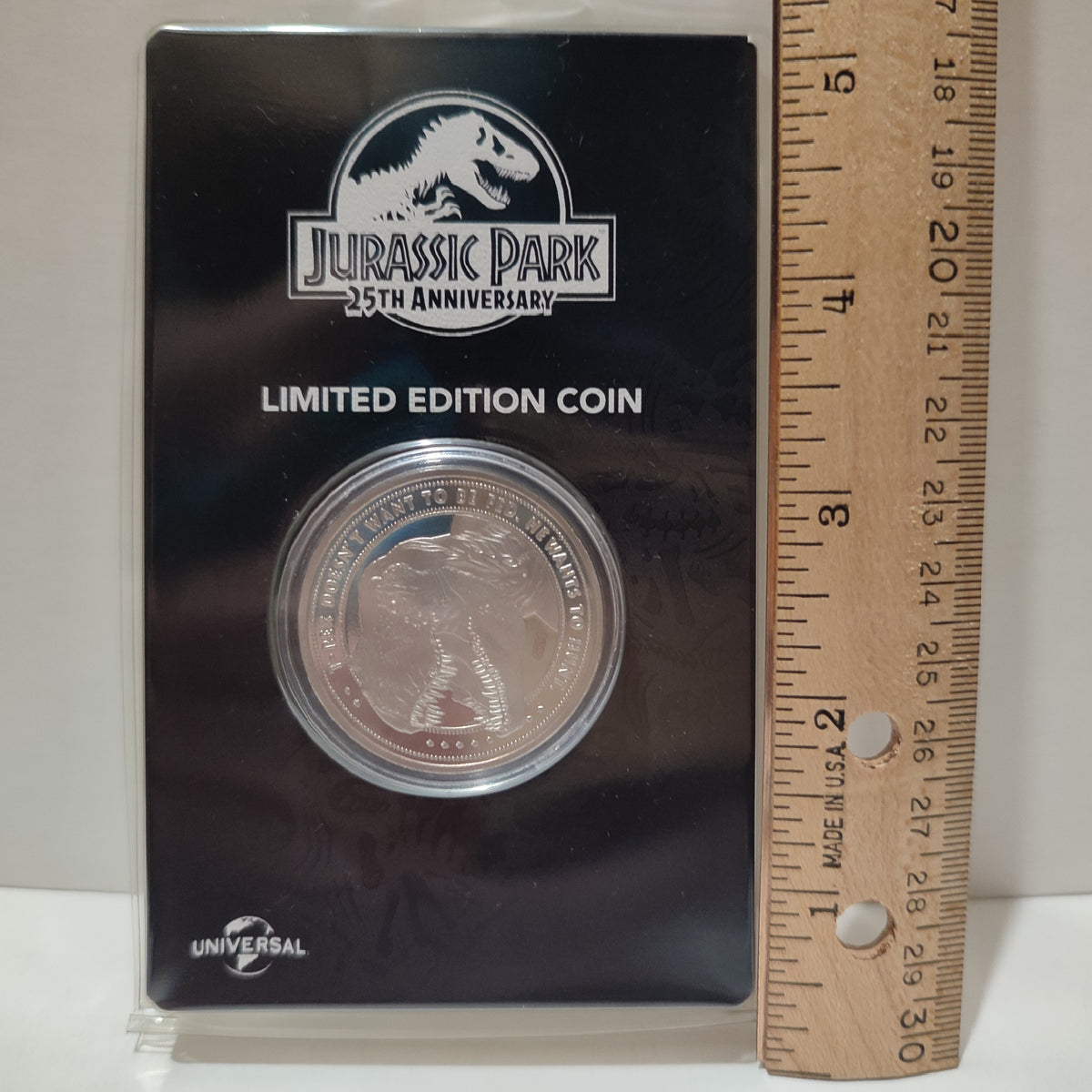 Jurassic Park - T-Rex Coin