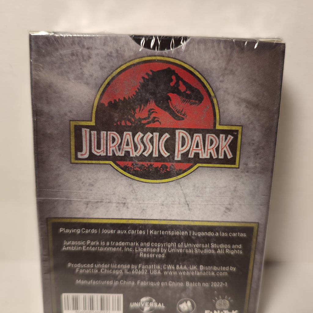 Jurassic Park Gift Shop Playing Cards 54 Card Deck