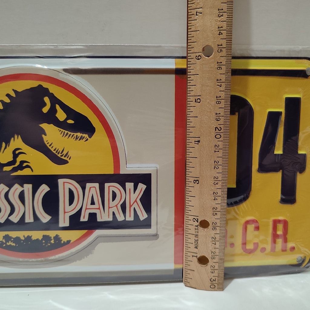 Jurassic Park - 04 License Plate