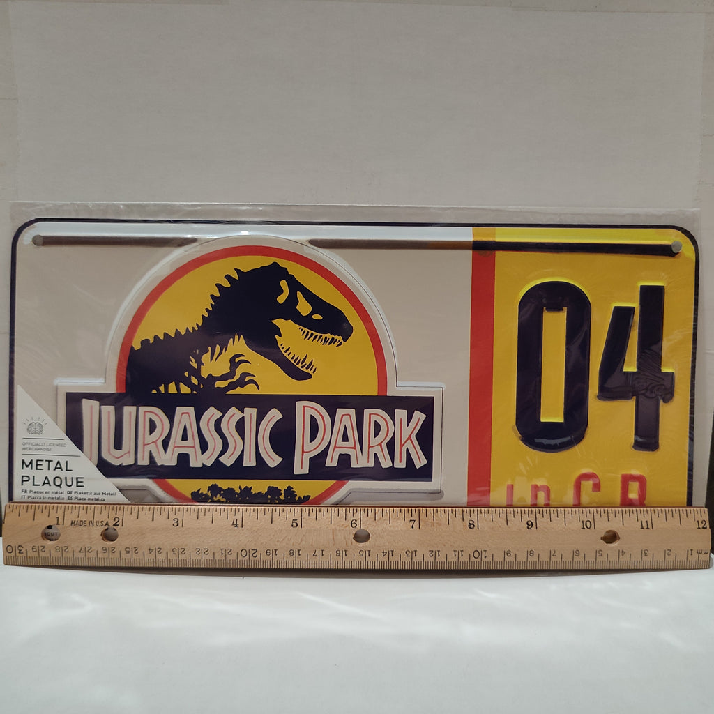 Jurassic Park - 04 License Plate