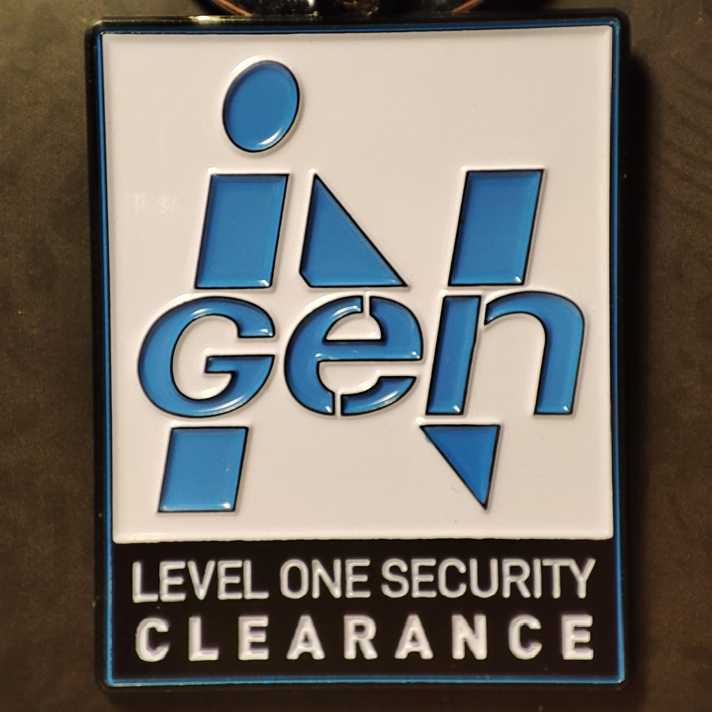 Jurassic Park - InGen Security Limited Edition Keychain