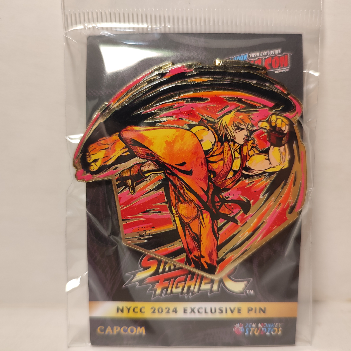 Street Fighter - Ken Masters Painterly Series Pin