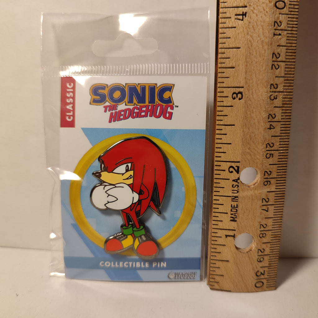 Sonic The Hedgehog - Knuckles The Echidna Enamel Pin