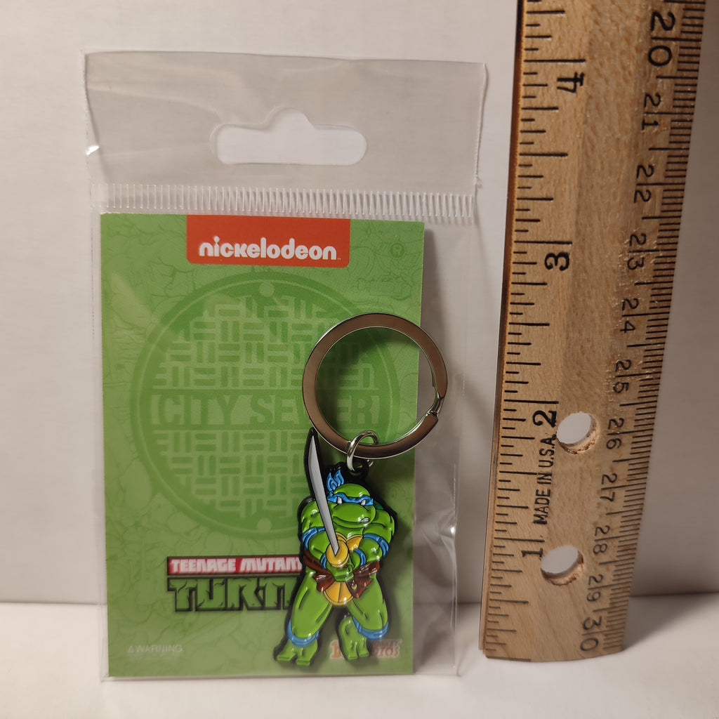 TMNT - Leonardo Version 2 Metal Keychain