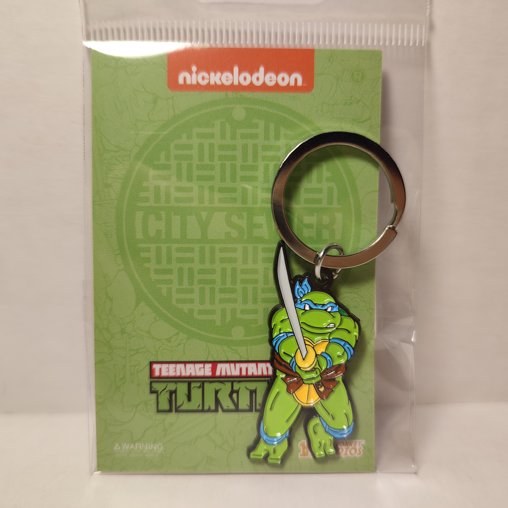 TMNT - Leonardo Version 2 Metal Keychain