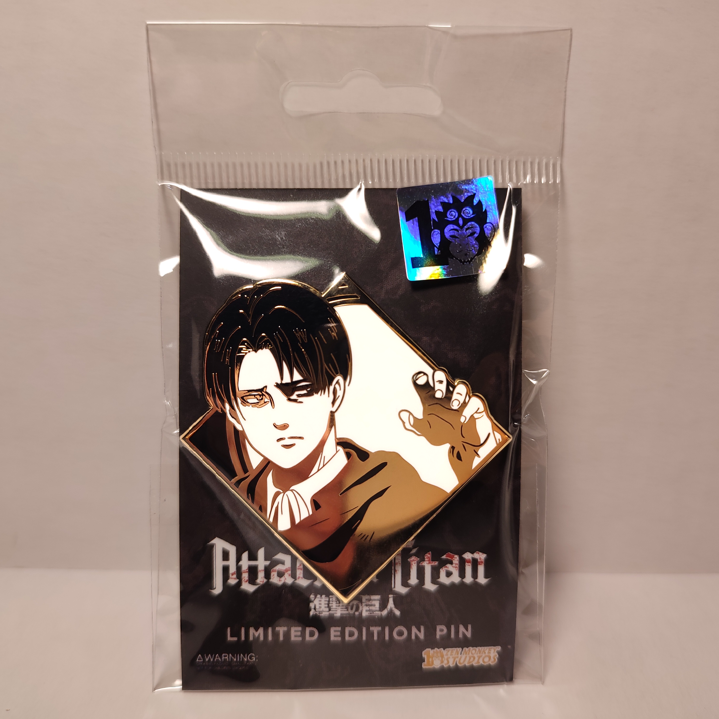 Attack On Titan - Levi Ackerman Limited Edition Pin