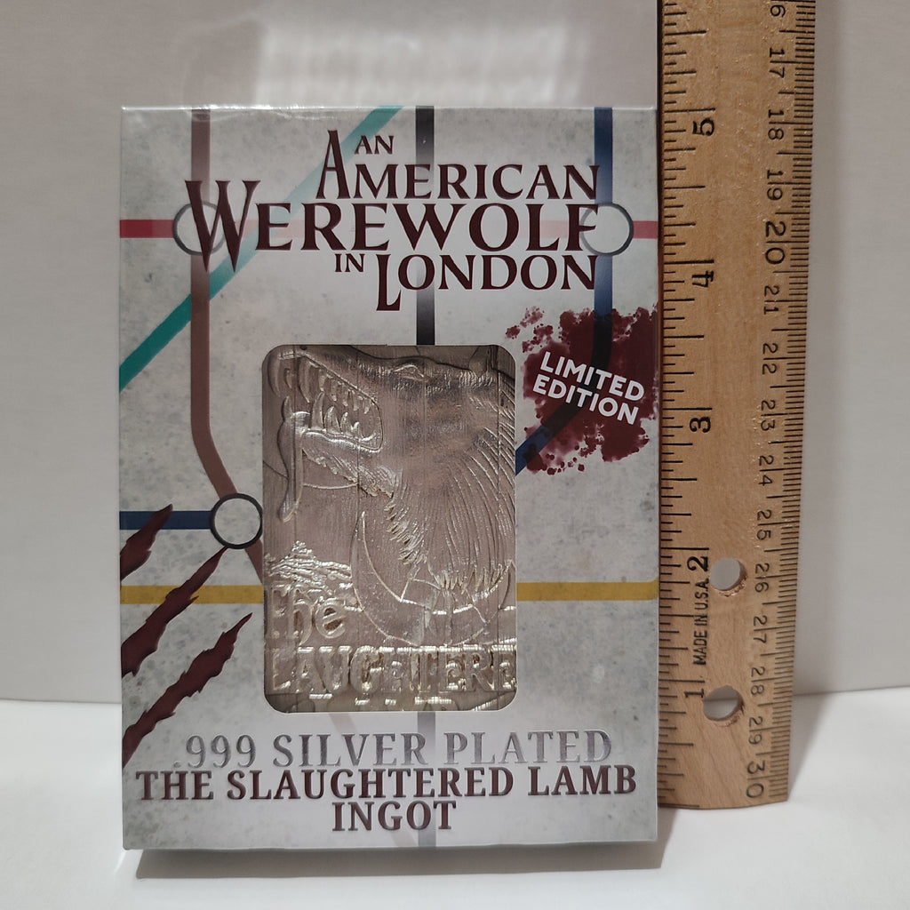 An American Werewolf In London -.999 Silver Plated Ingot