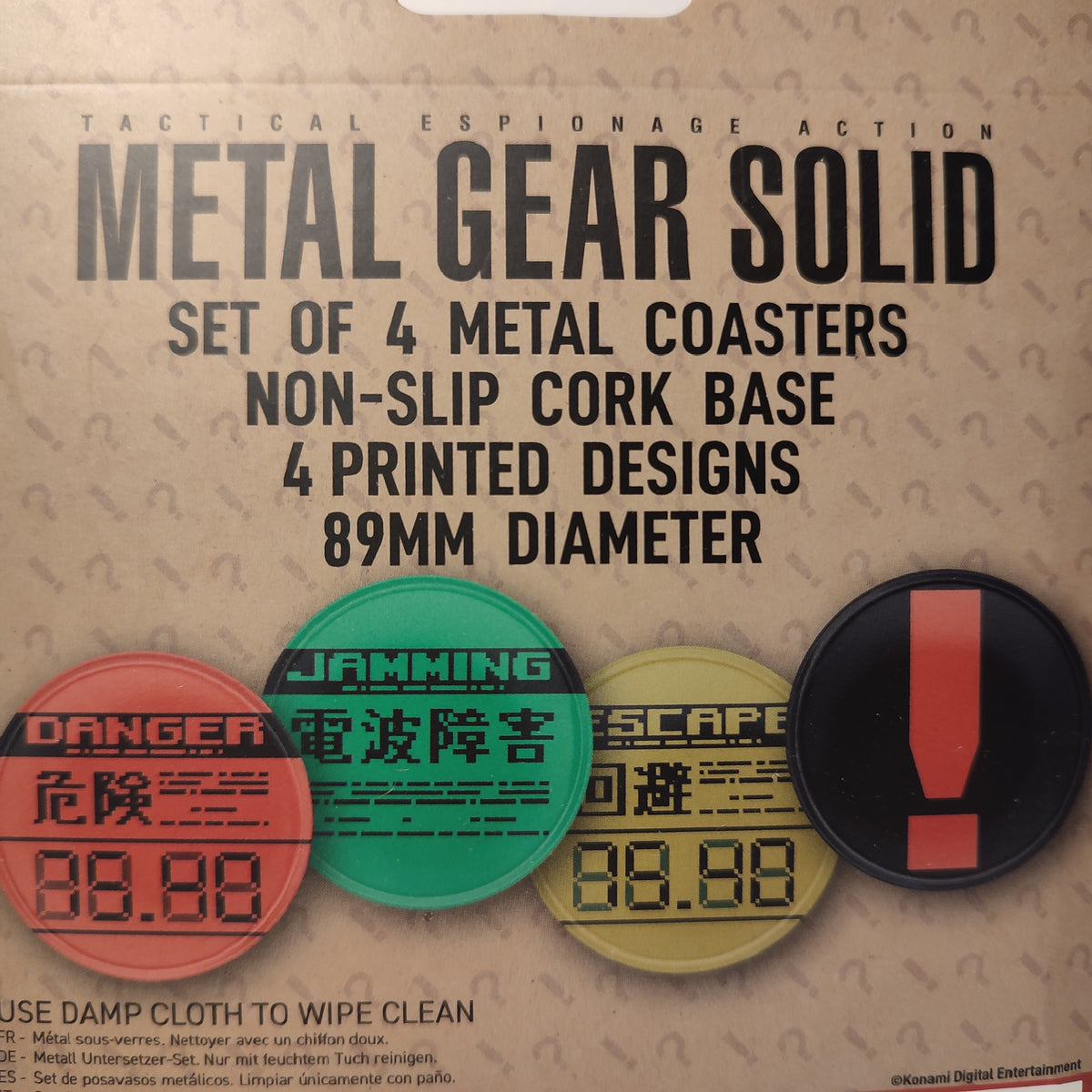 Metal Gear Solid - Coasters Set Of 4