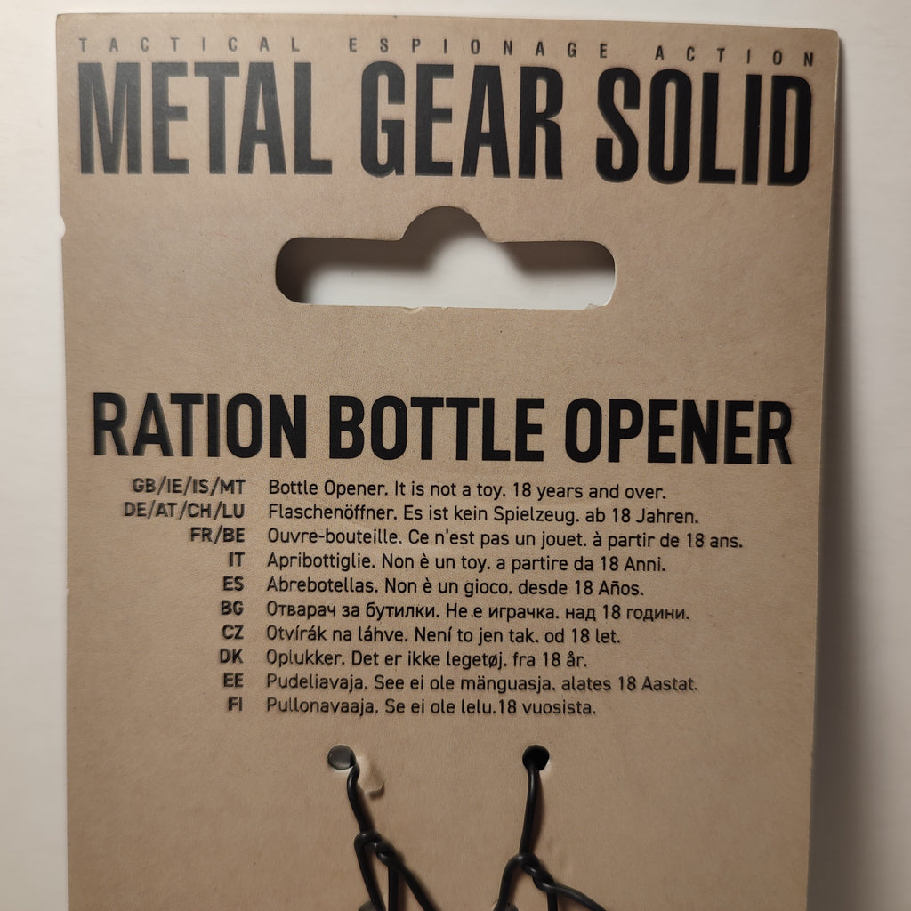Metal Gear Solid - Ration Bottle Opener