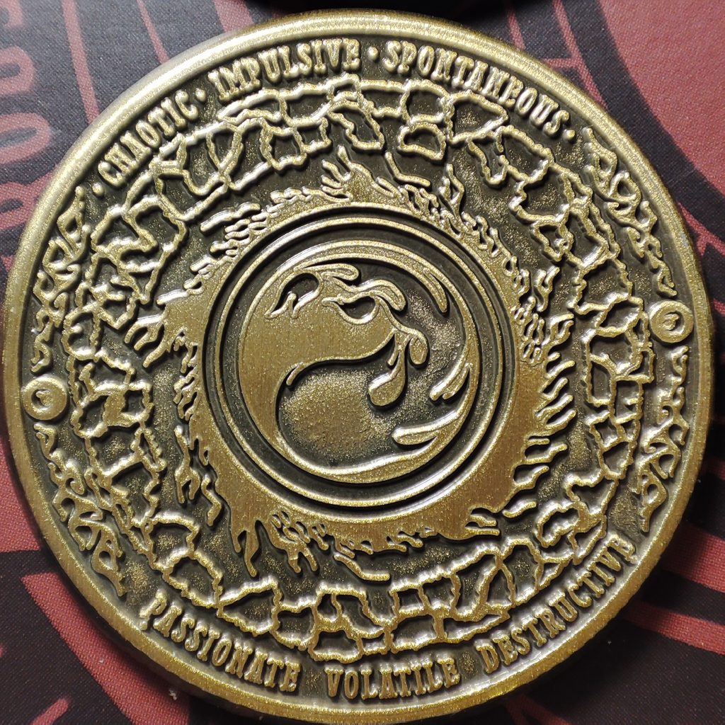 Magic The Gathering - 6 Mana Symbols Pin Set