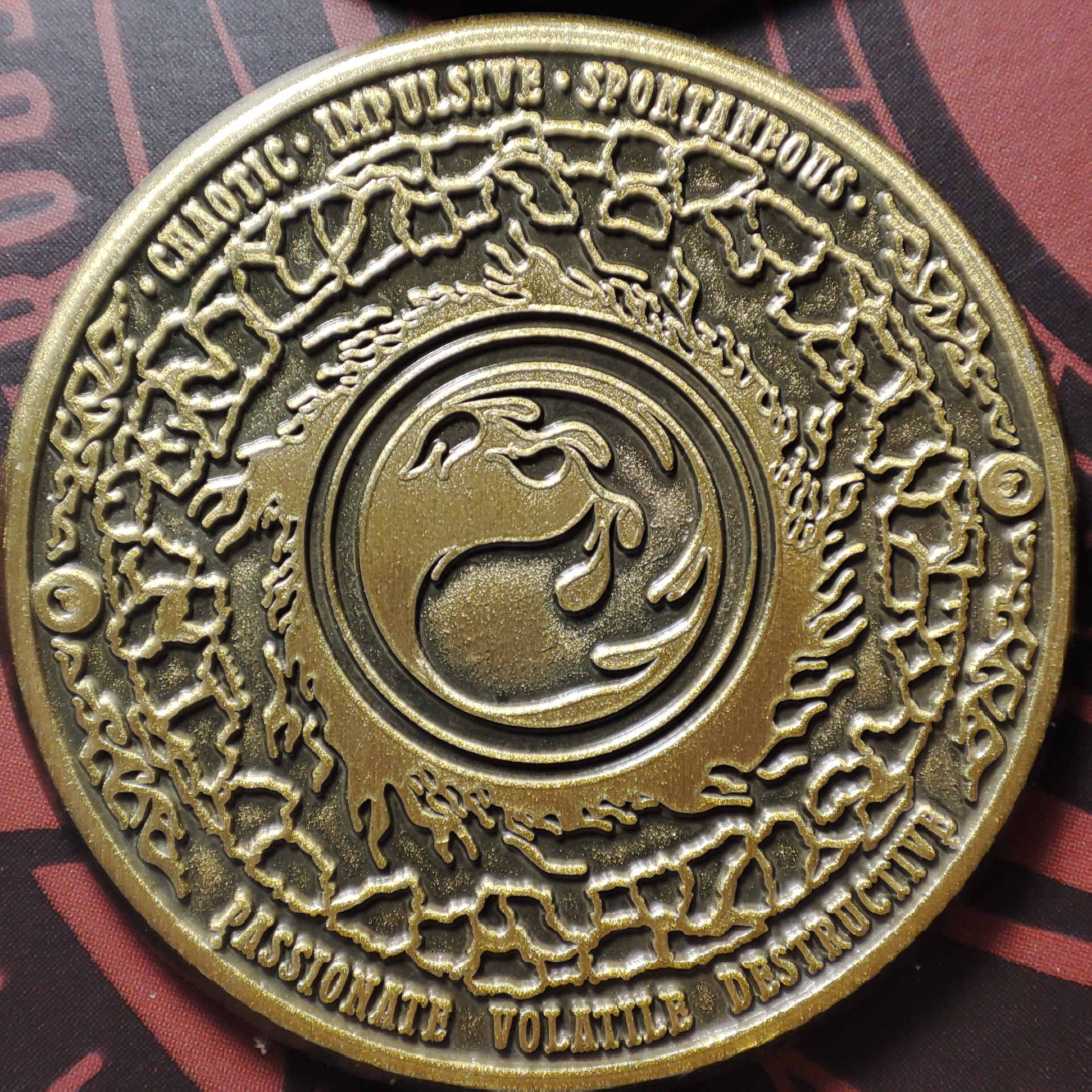Magic The Gathering - 6 Mana Symbols Pin Set