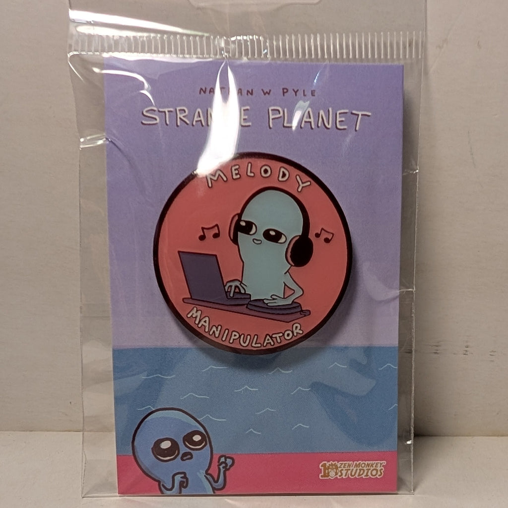 Strange Planet - Melody Manipulator Enamel Pin